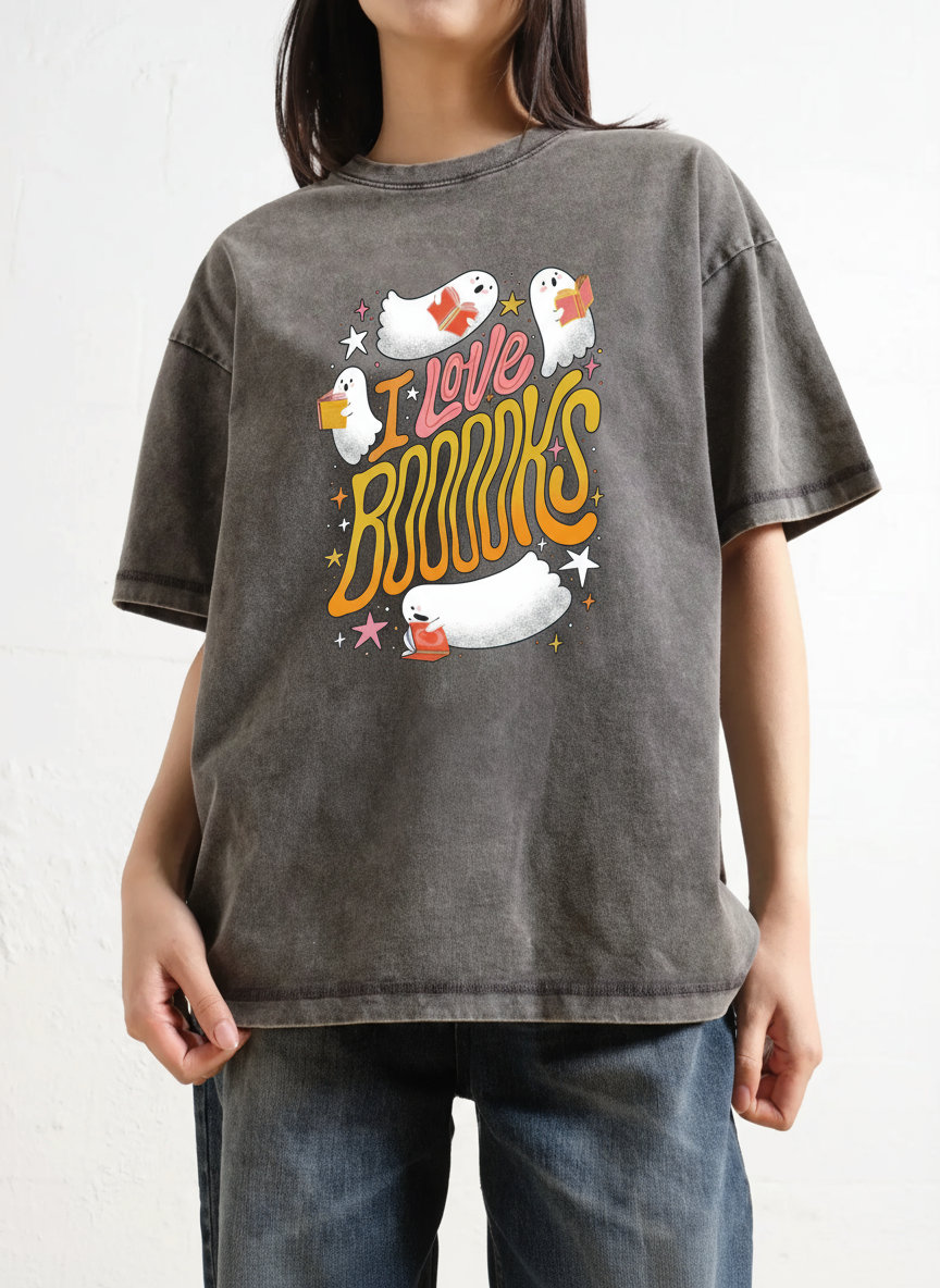 I Love Booooks Unisex T-Shirt