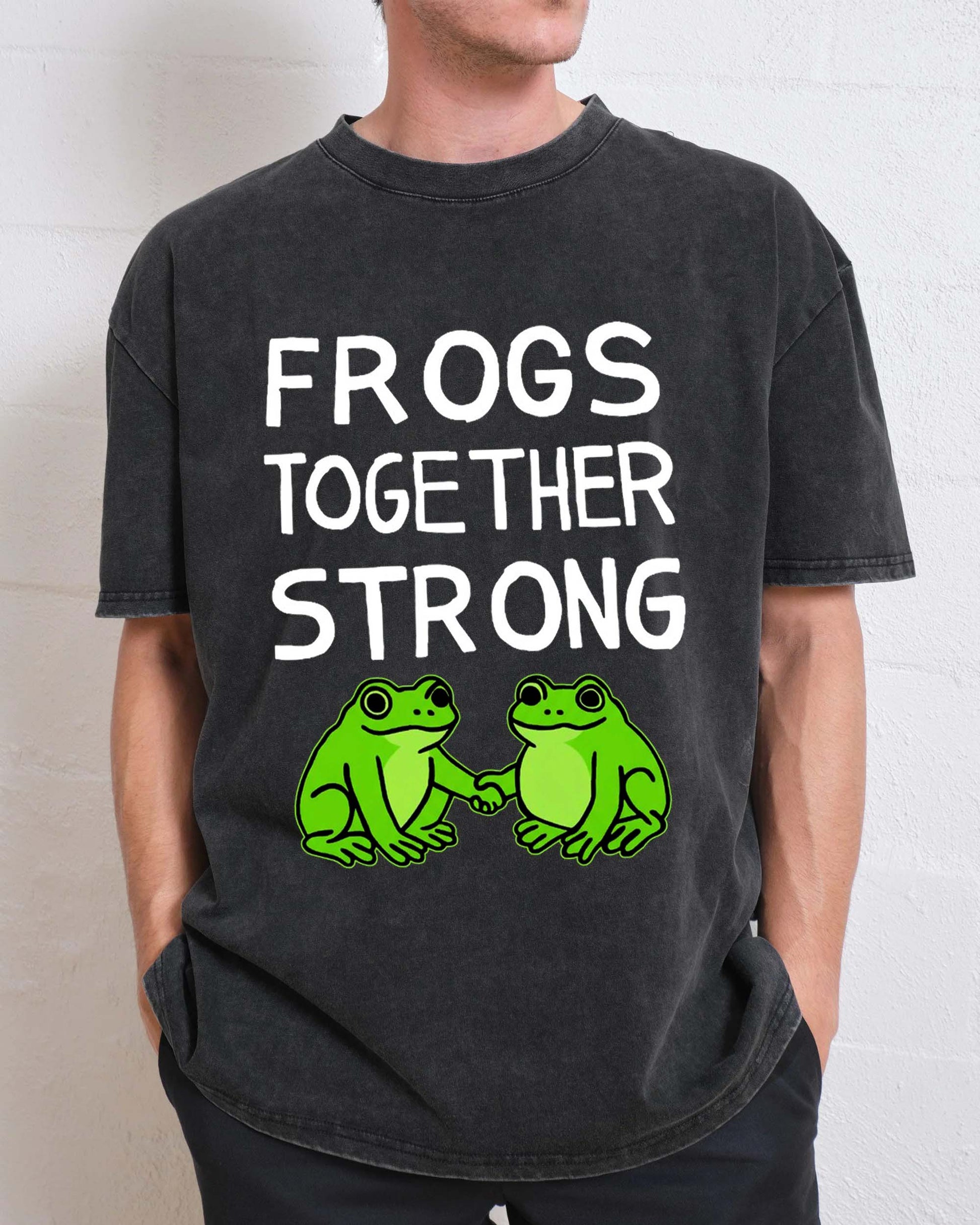 Frogs Together Strong Protest Shirt T-shirt