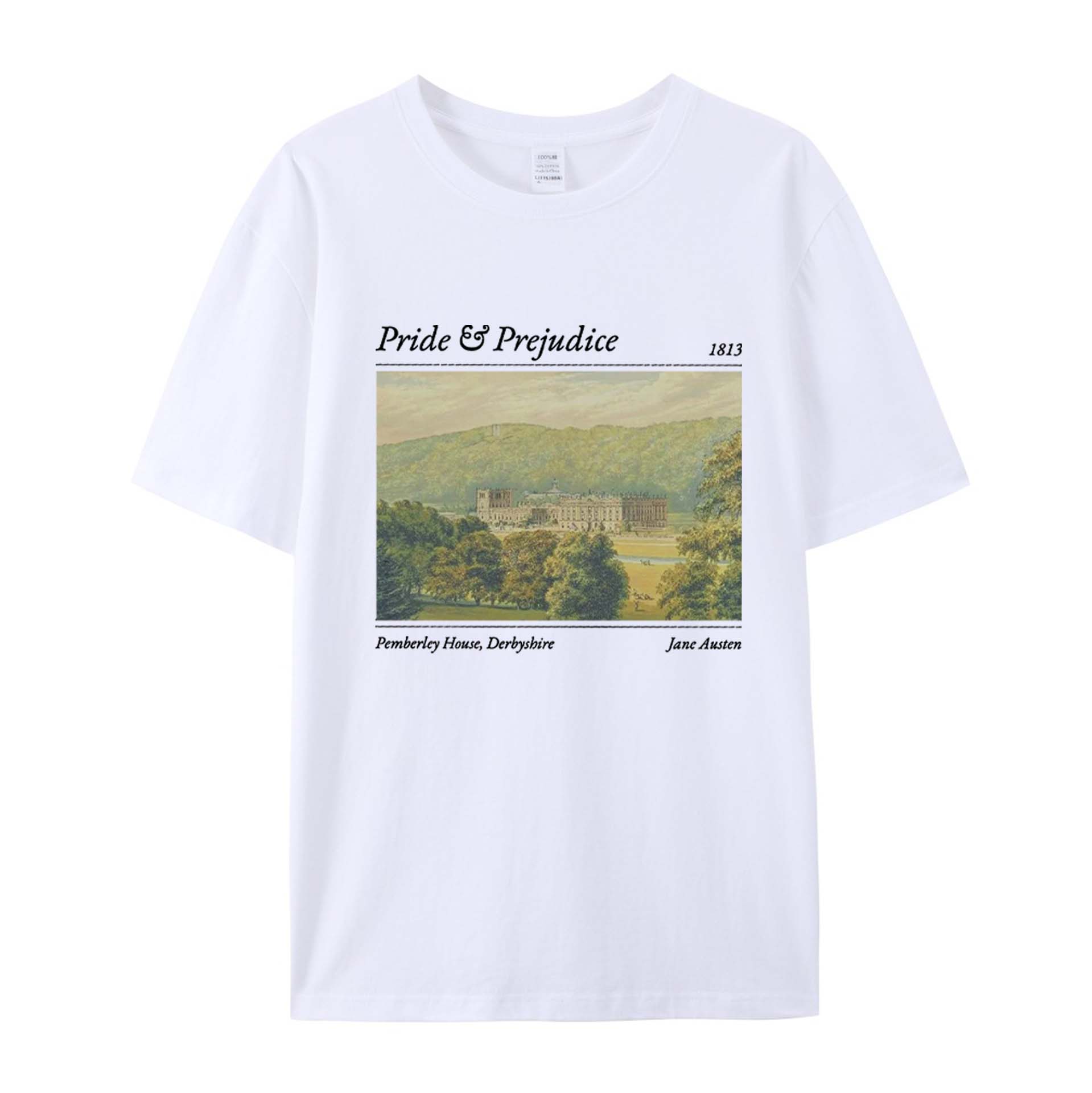 pride and Prejudice  Cotton T-Shirts