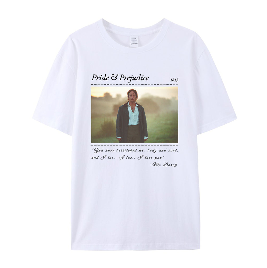 PRIDE & PREJUDICE YOU HAVE BEWITCHED ME TEE COLLEN T-SHIRT
