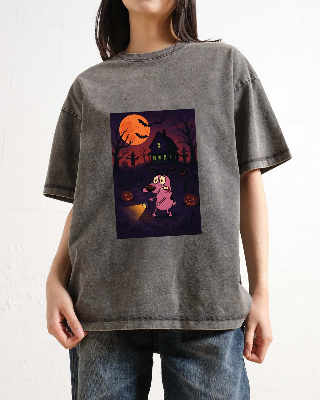 Courage the cowardly dog T-SHIRT