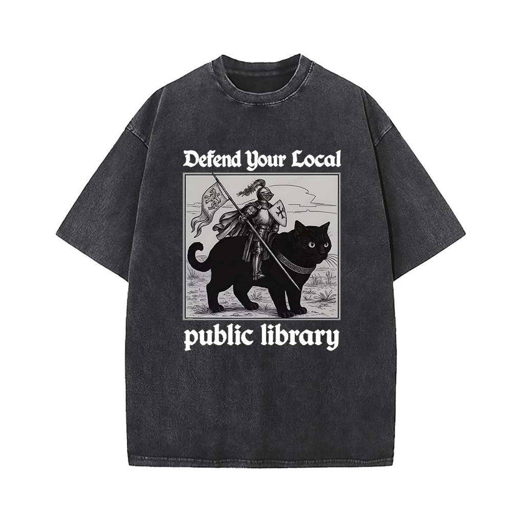 Defend Your Local public library T-shirt