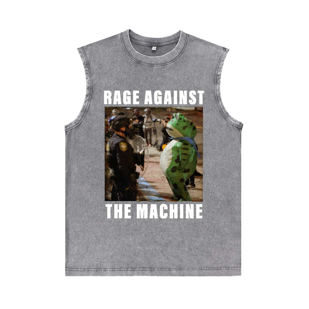 Frogs Together Strong Protest Shirt Vest