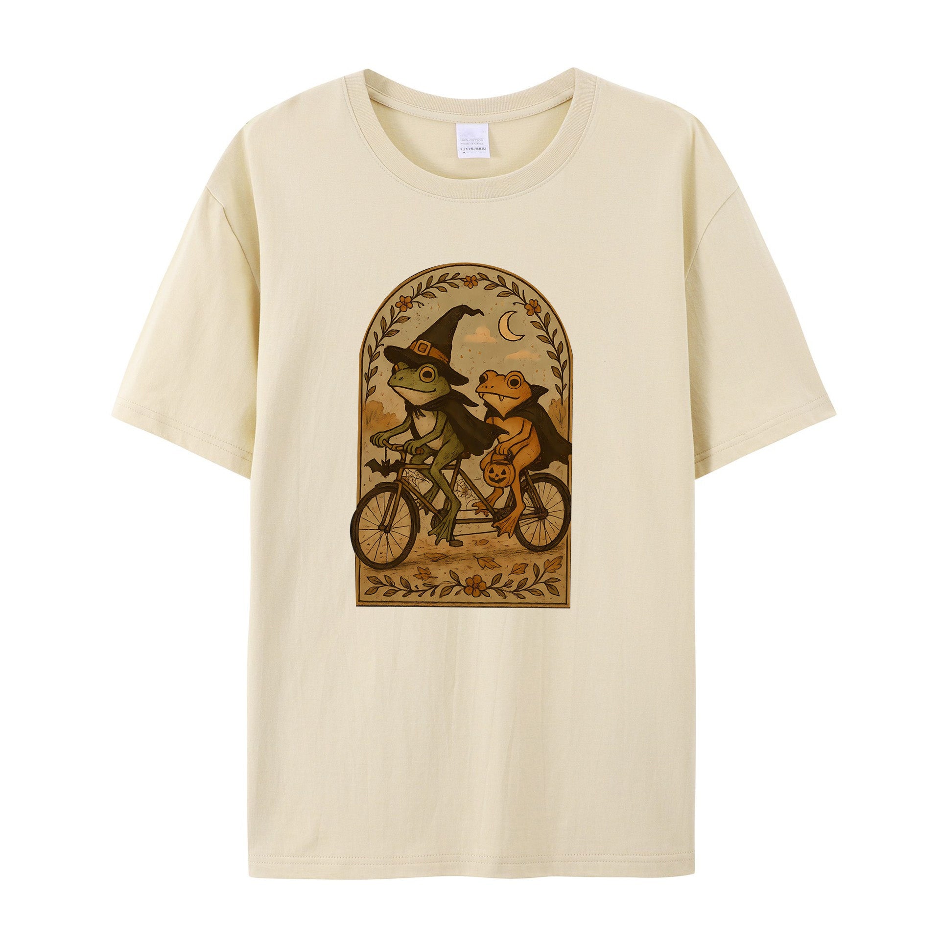 Retro Frog And Toad Comfort Colors Cotton T-shirt