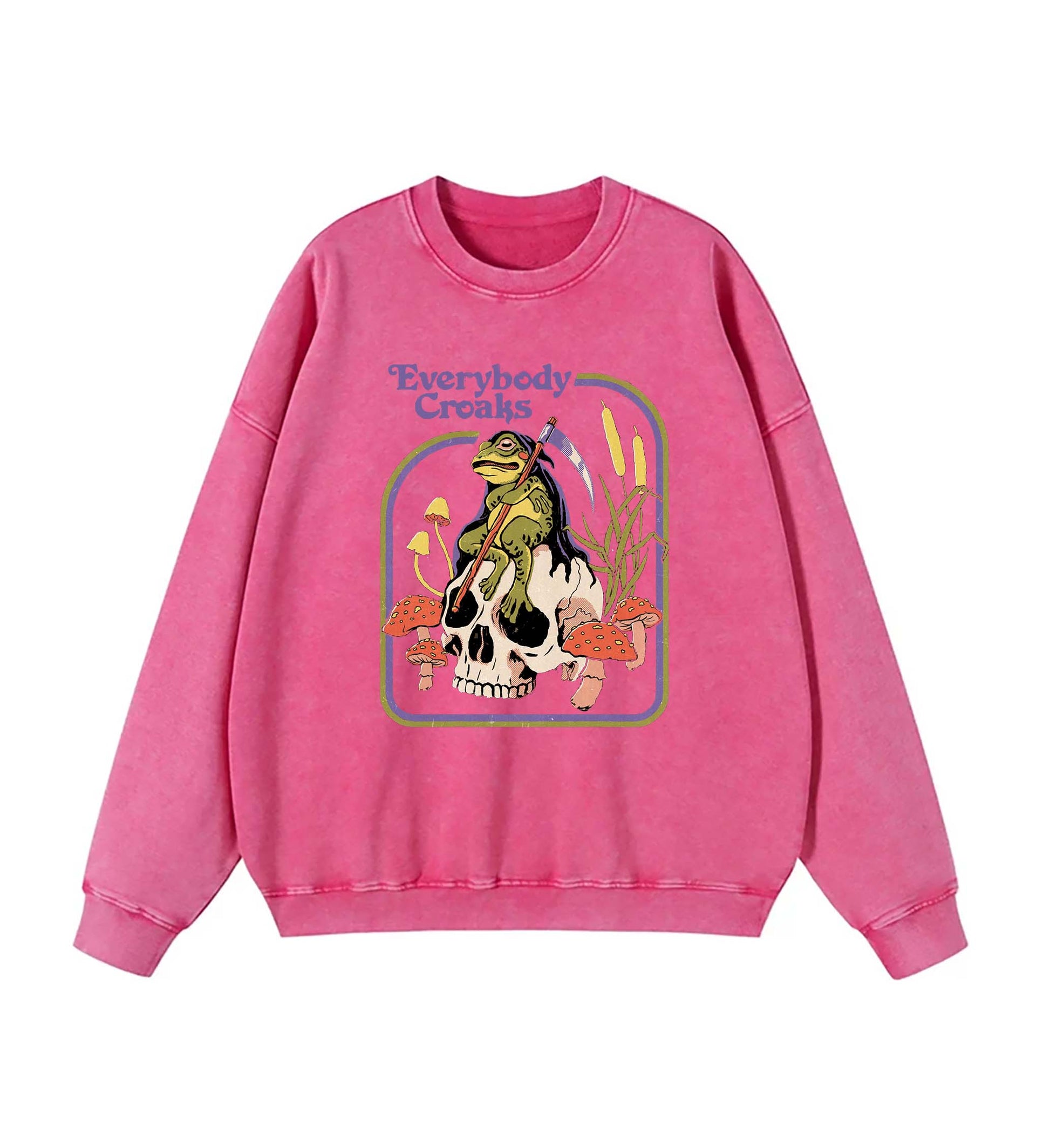 Halloween Retro Washed Sweatshirt