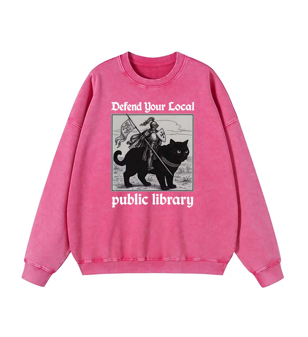Defend Your Local public library Sweatshirt