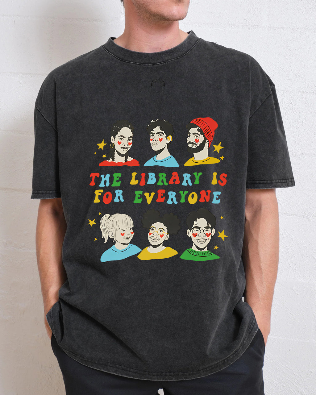 Mychal Threets: The Library is for Everyone Unisex T-Shirt