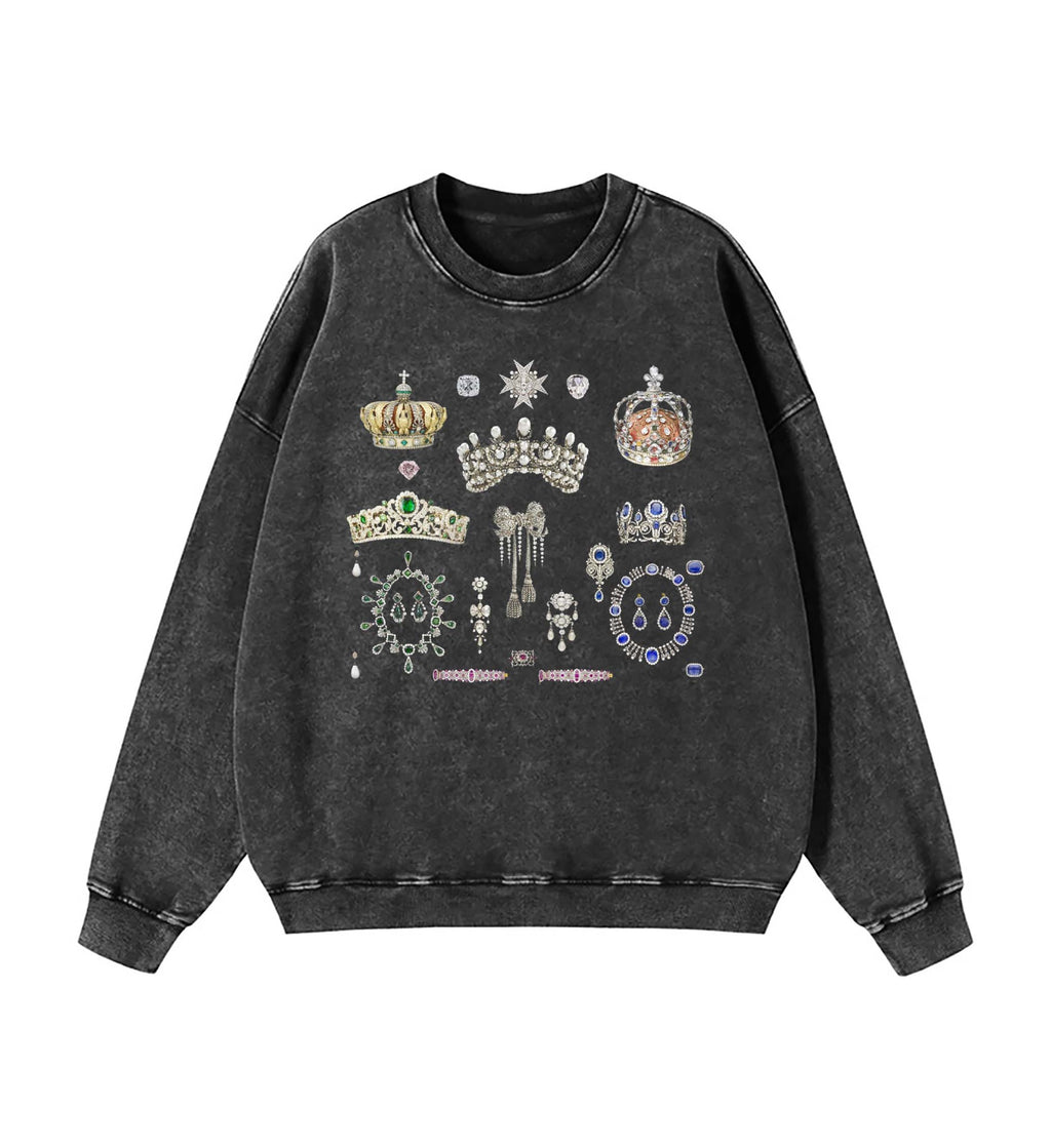 Louvre Stolen Crown Jewels Of Paris Sweatshirt