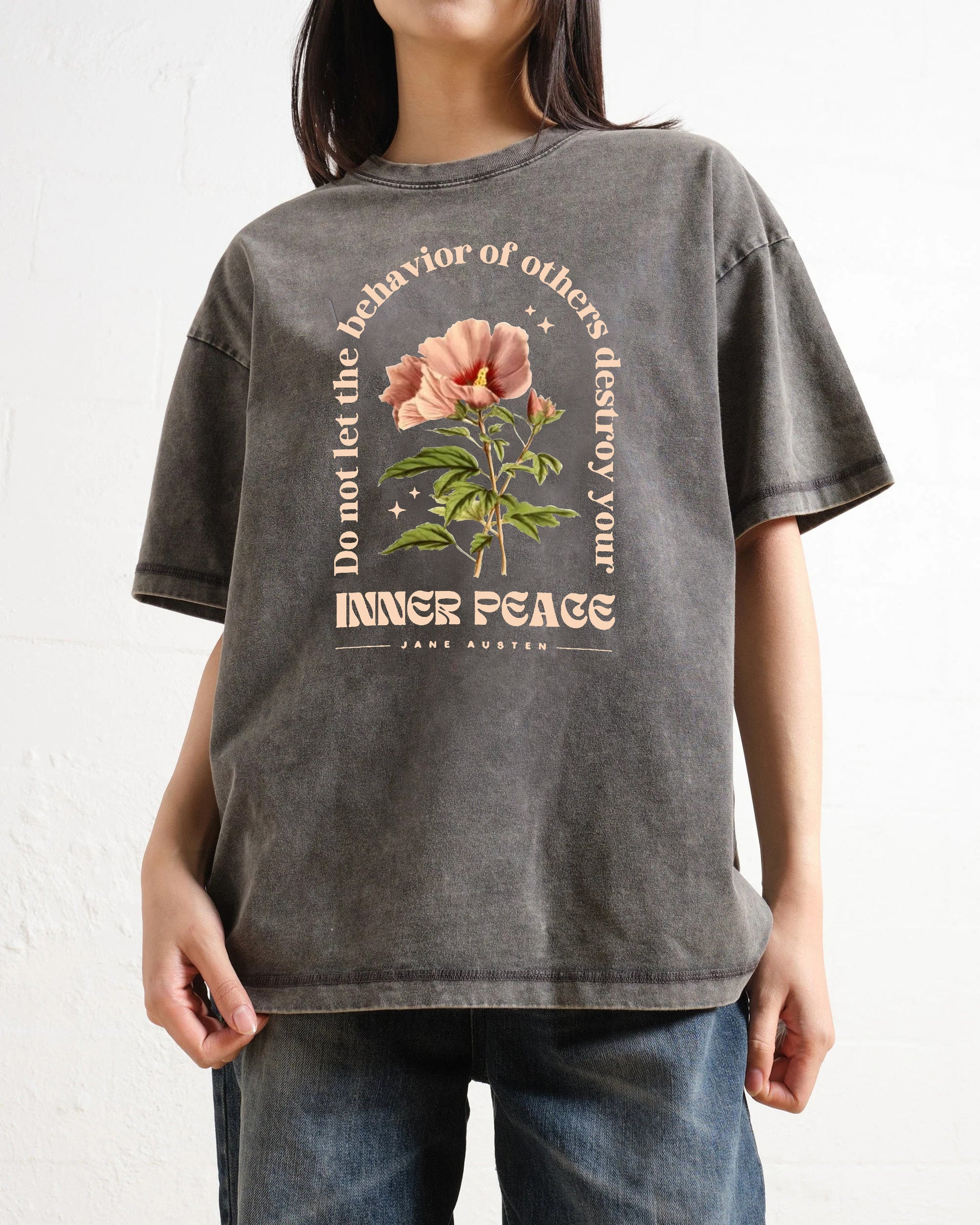 Jane Austen Sense and Sensibility Washed T-Shirt