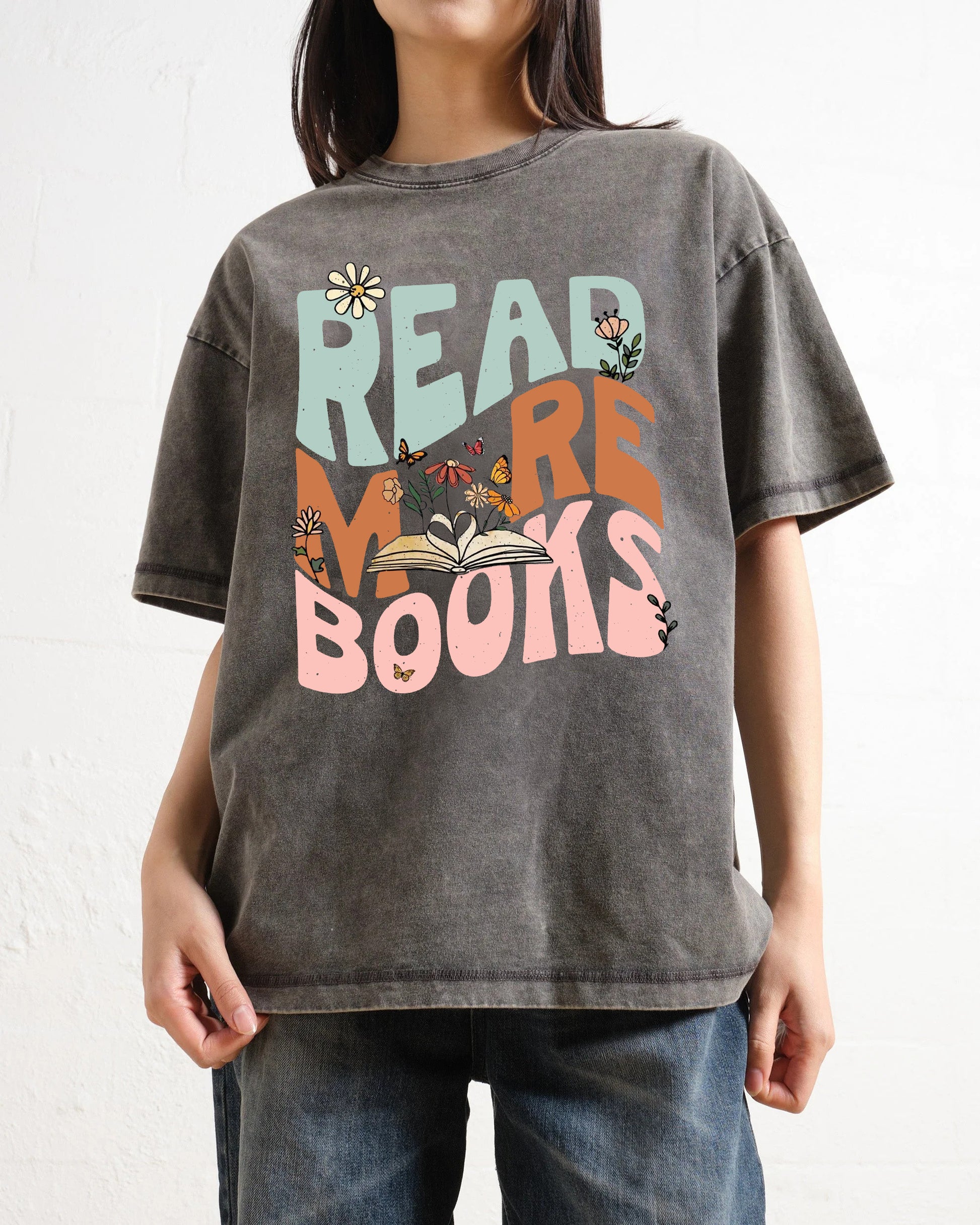 Read More Books Washed T-Shirt