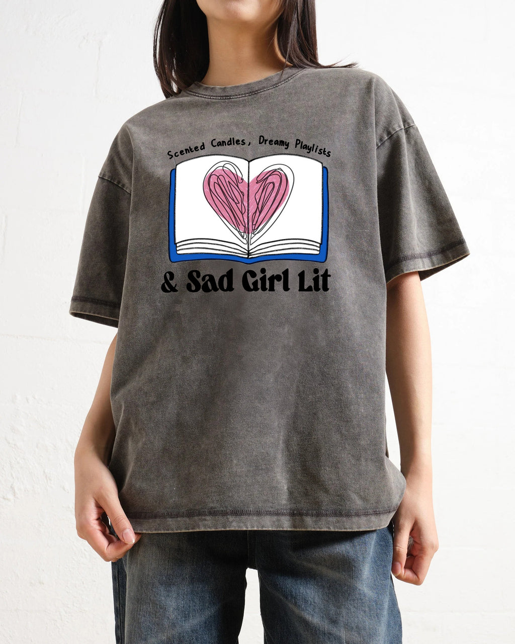 Sad Girl Lit Washed T-Shirt