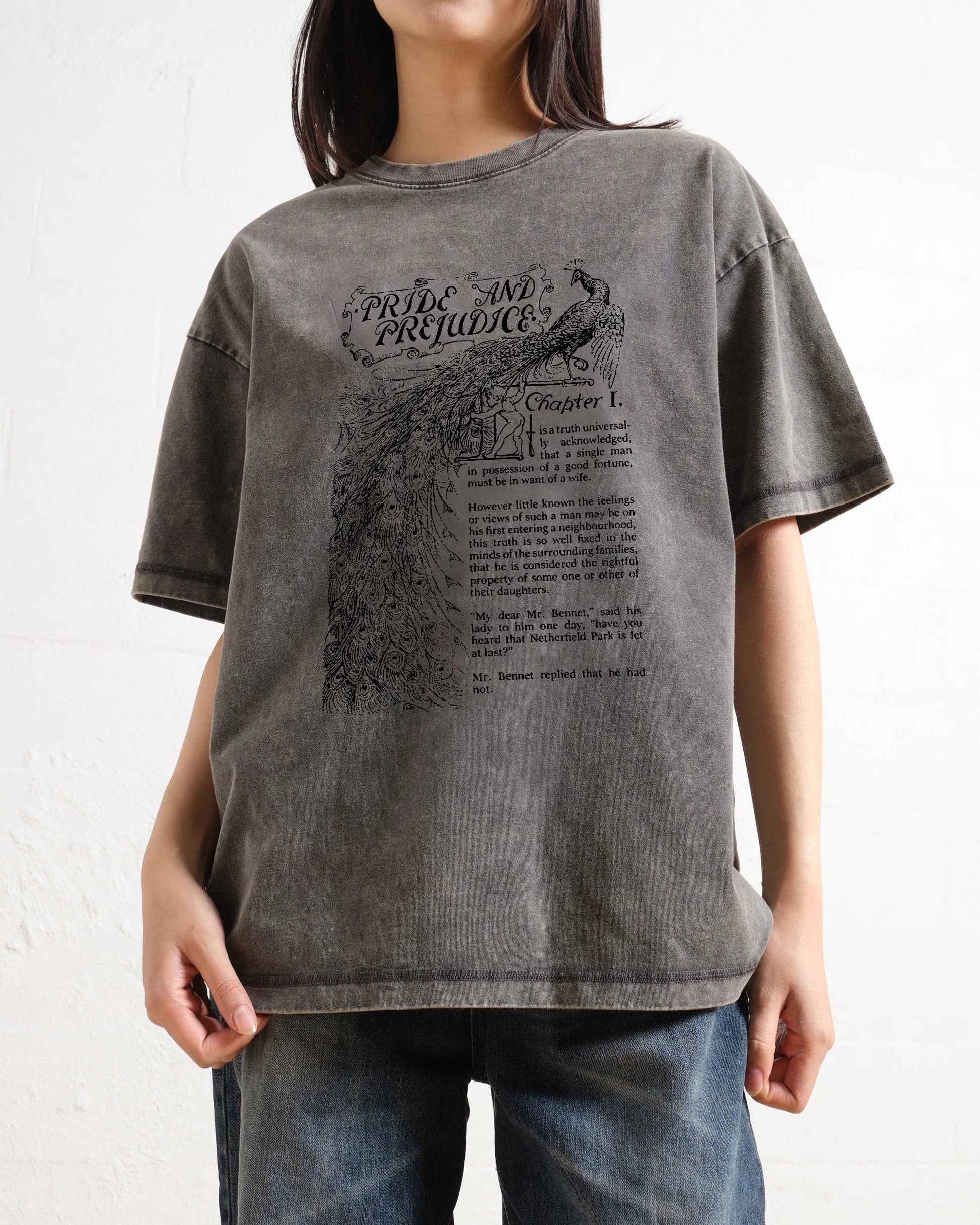 Pride And Prejudice Washed T-Shirt