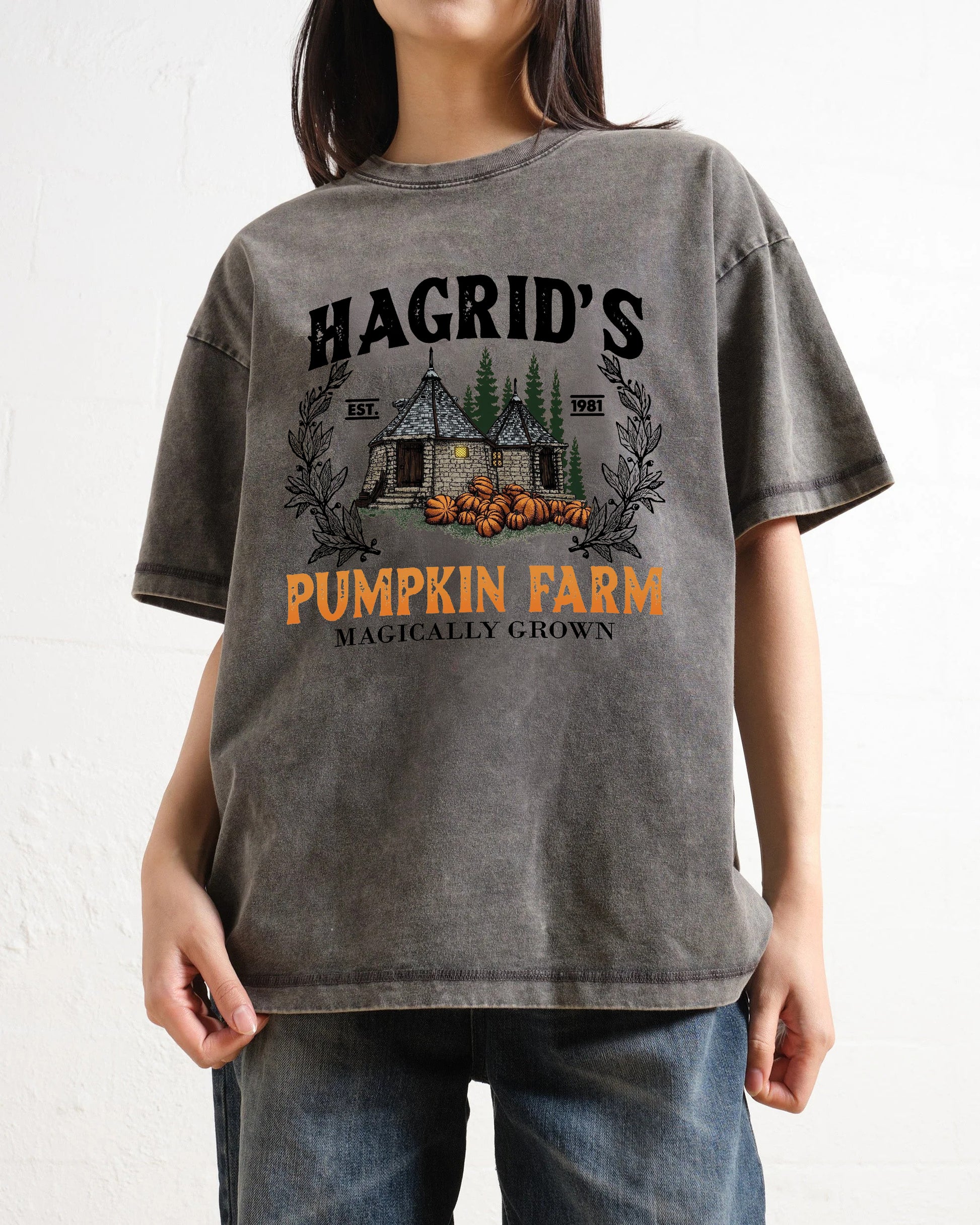 Hagrid's Pumpkin Farm Washed T-Shirt