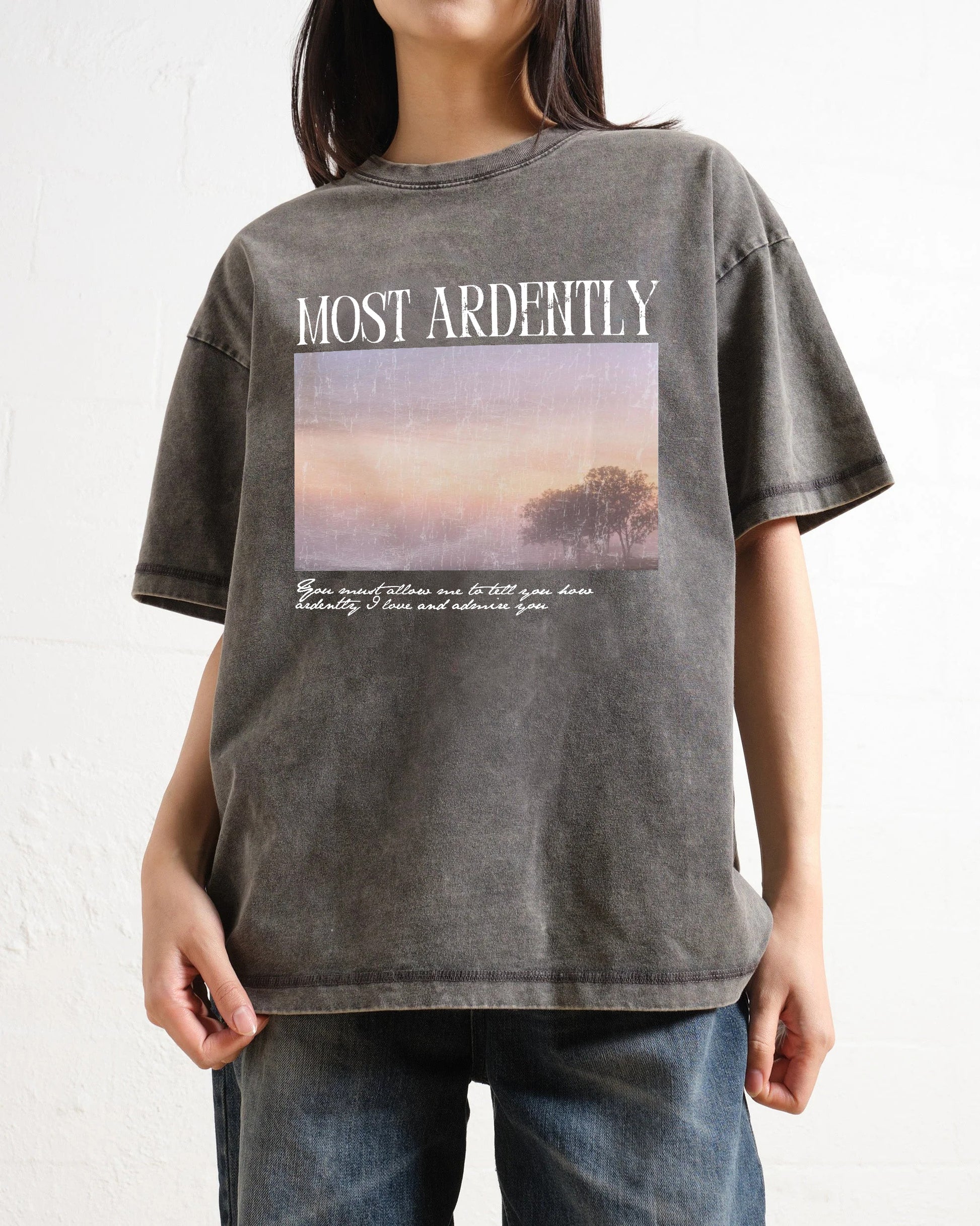 Pride & Prejudice Most Ardently Washed T-Shirt