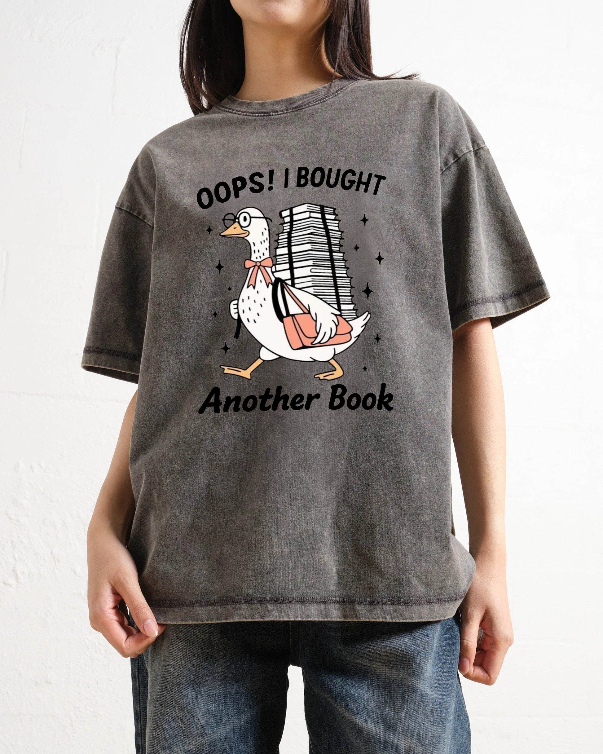 Silly Goose Book Club Washed T-Shirt