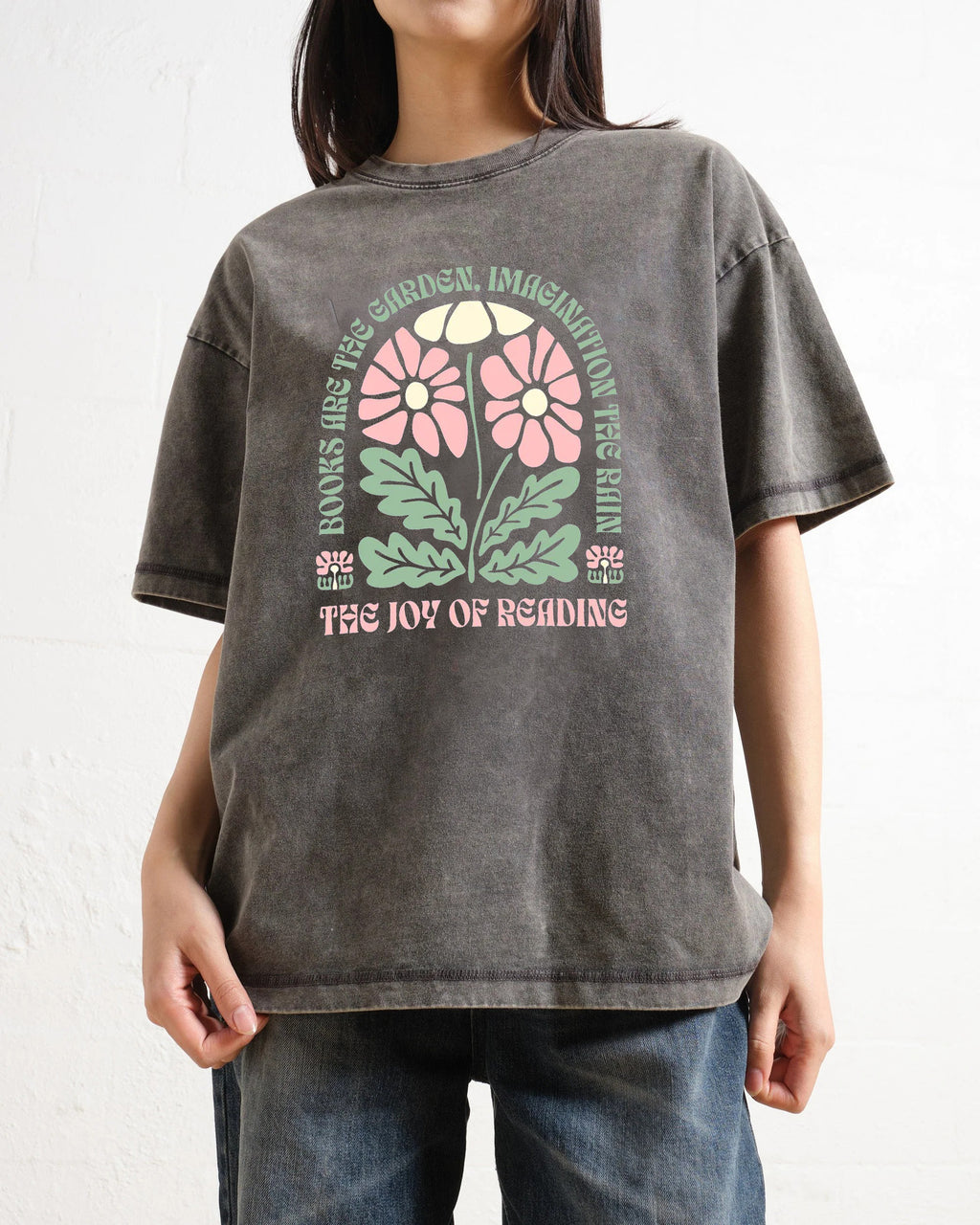 The Joy of Reading Washed T-Shirt
