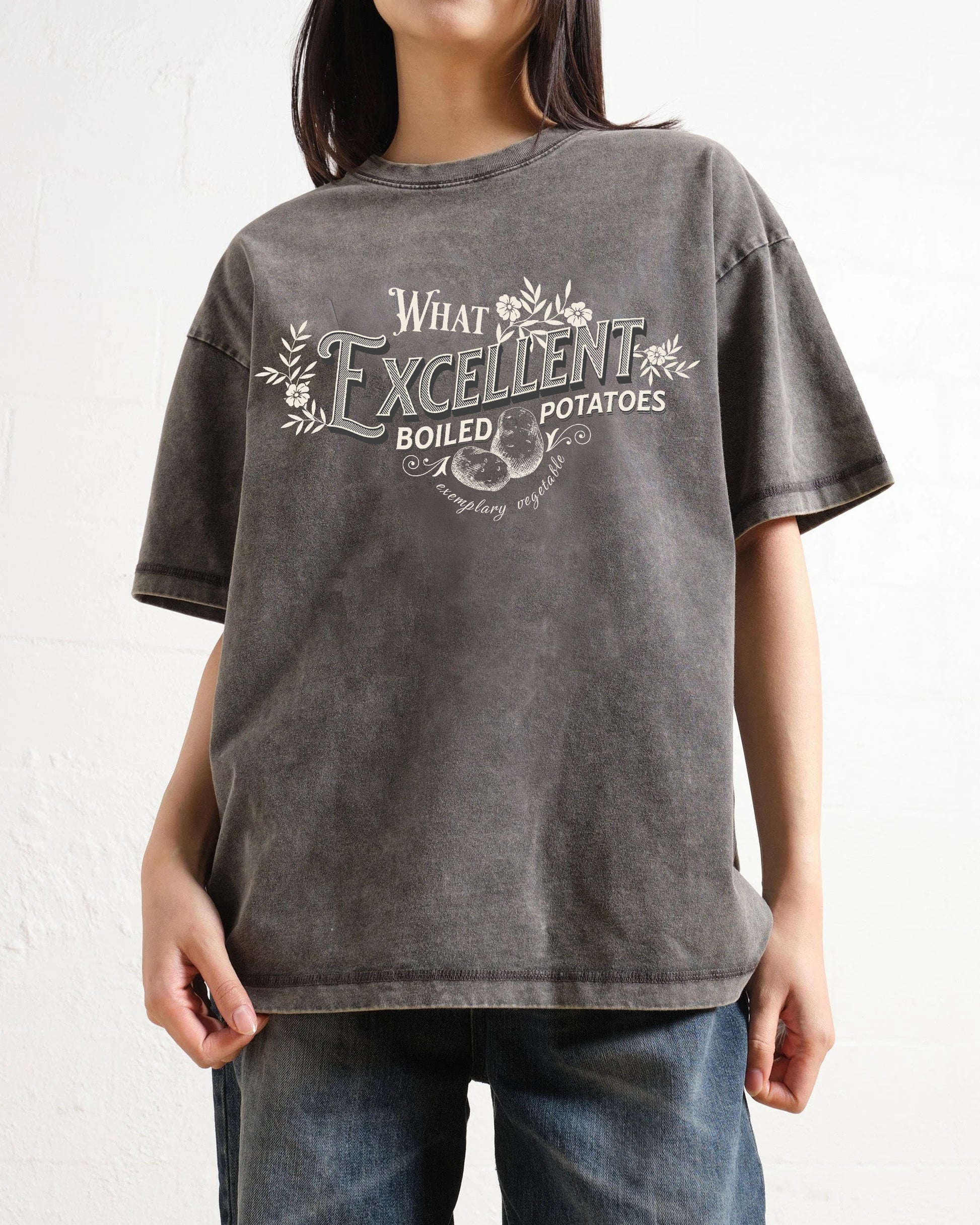 Excellent Boiled Potatoes Pride & Prejudice Washed T-Shirt