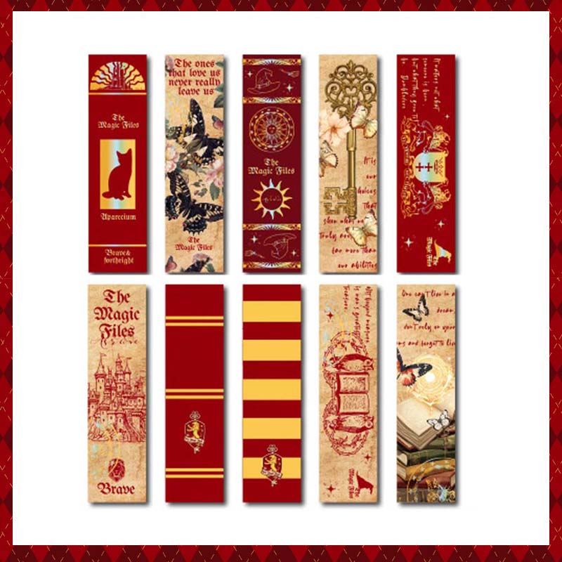 Vintage Gold Foil Bookmark