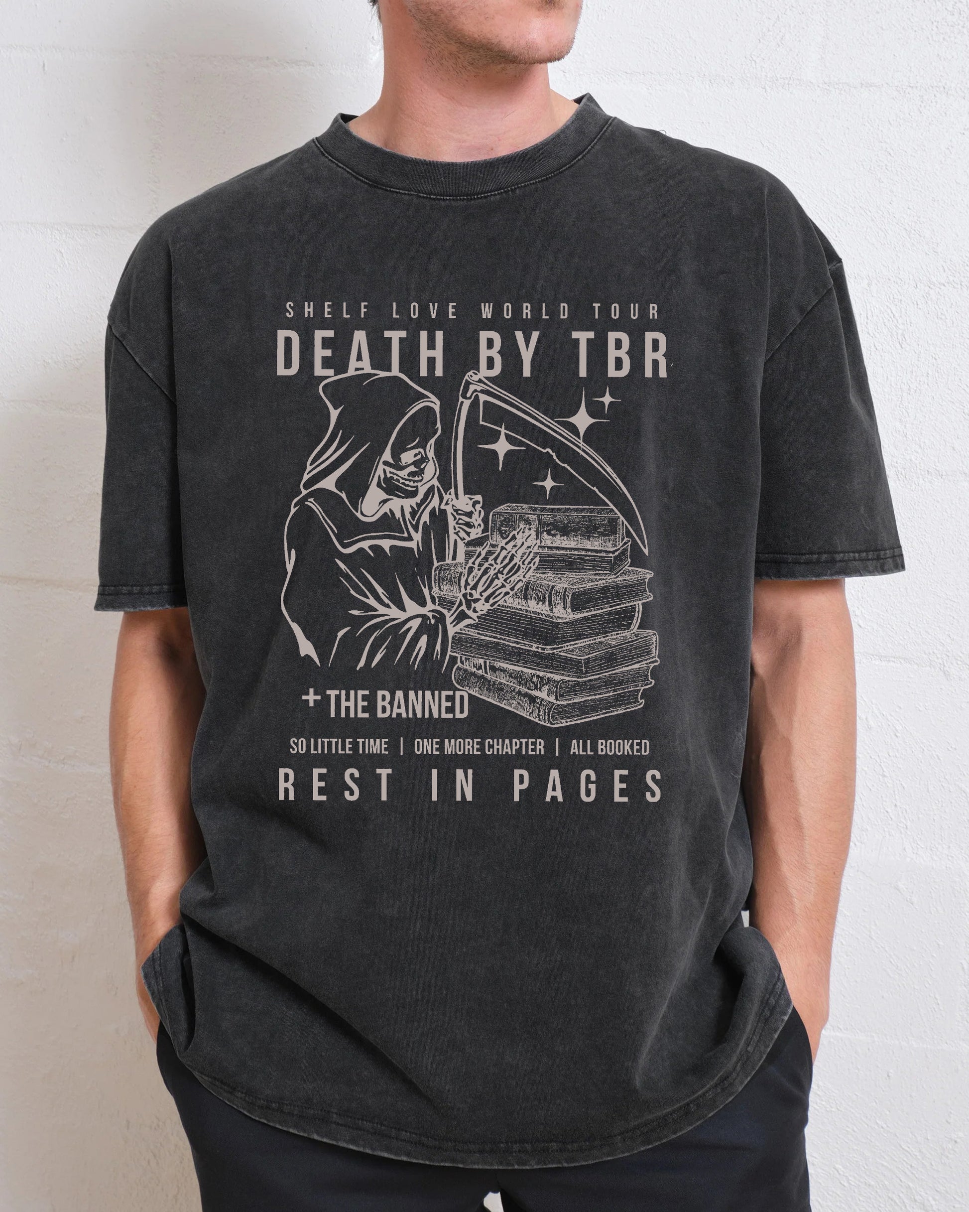 Death by TBR Washed T-Shirt