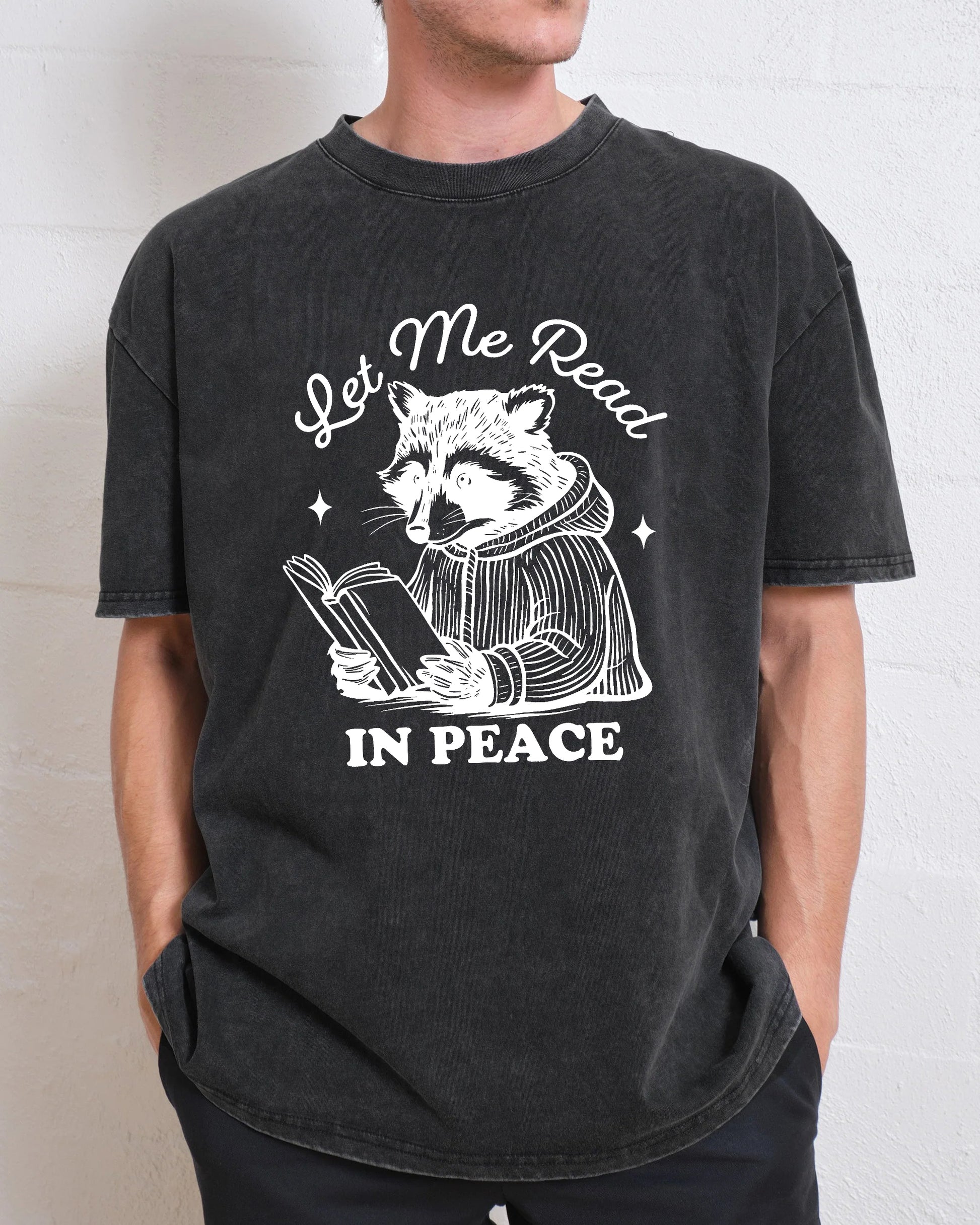 Let Me Read In Peace Washed T-Shirt