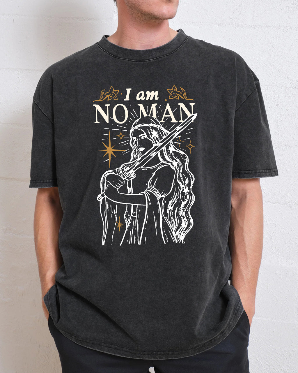 I Am No Man Eowyn Washed T-Shirt