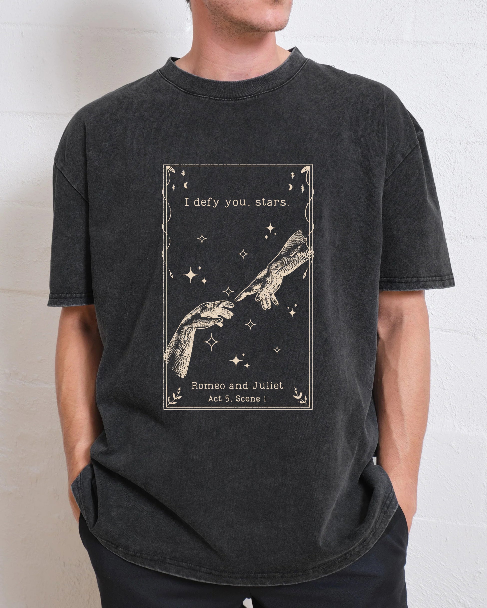 I Defy You Stars Romeo and Juliet Washed T-Shirt