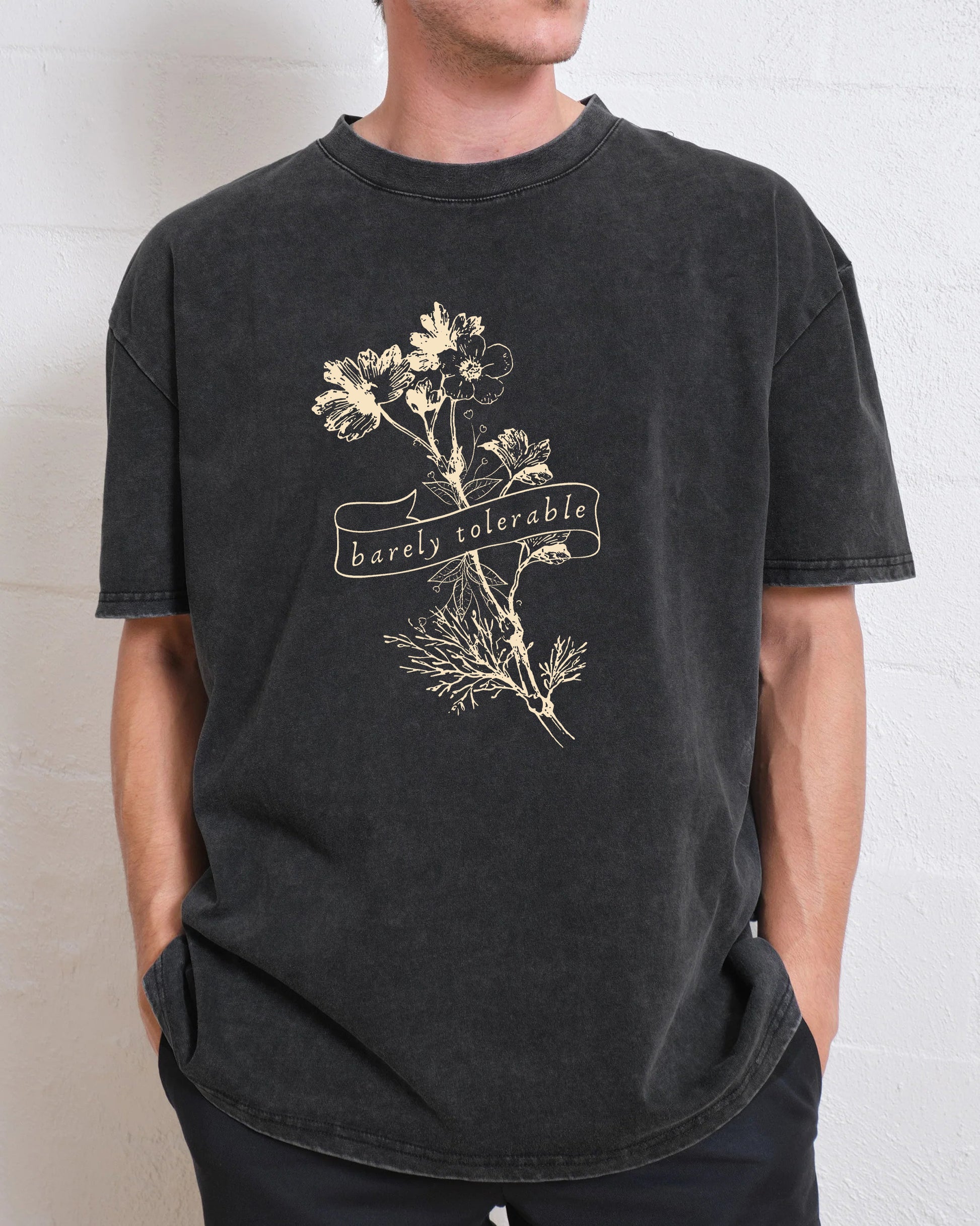 Barely Tolerable Pride And Prejudice Washed T-Shirt