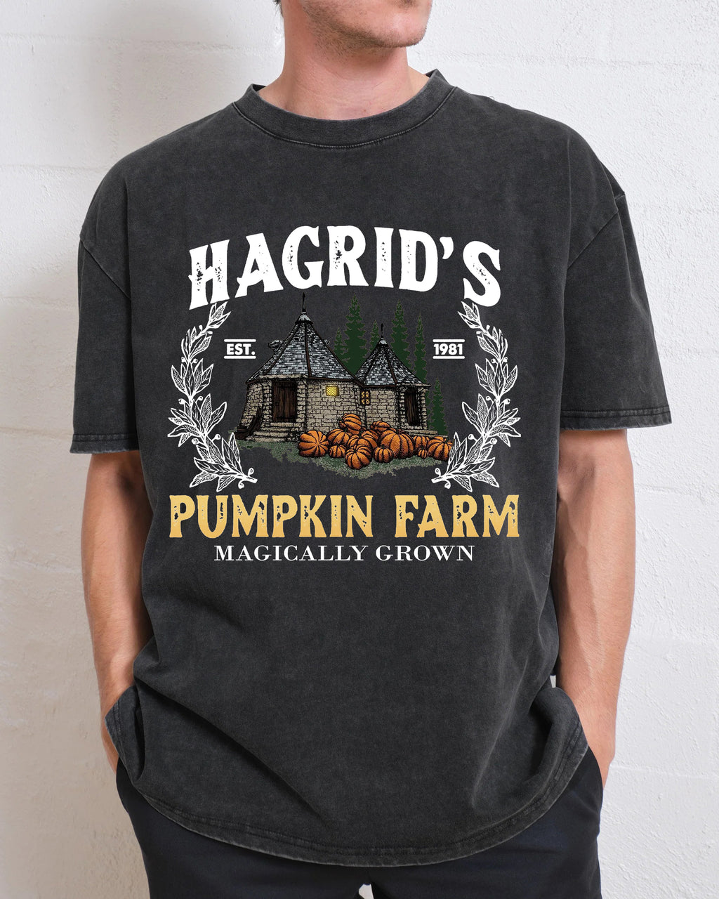 Hagrid's Pumpkin Farm Washed T-Shirt