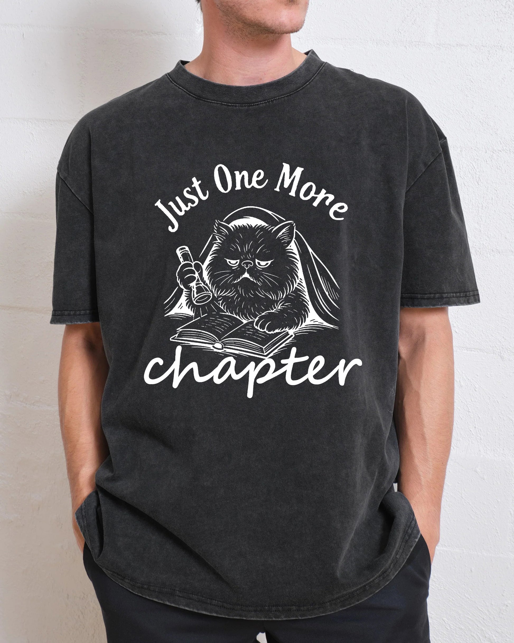 Just One More Chapter Washed T-Shirt