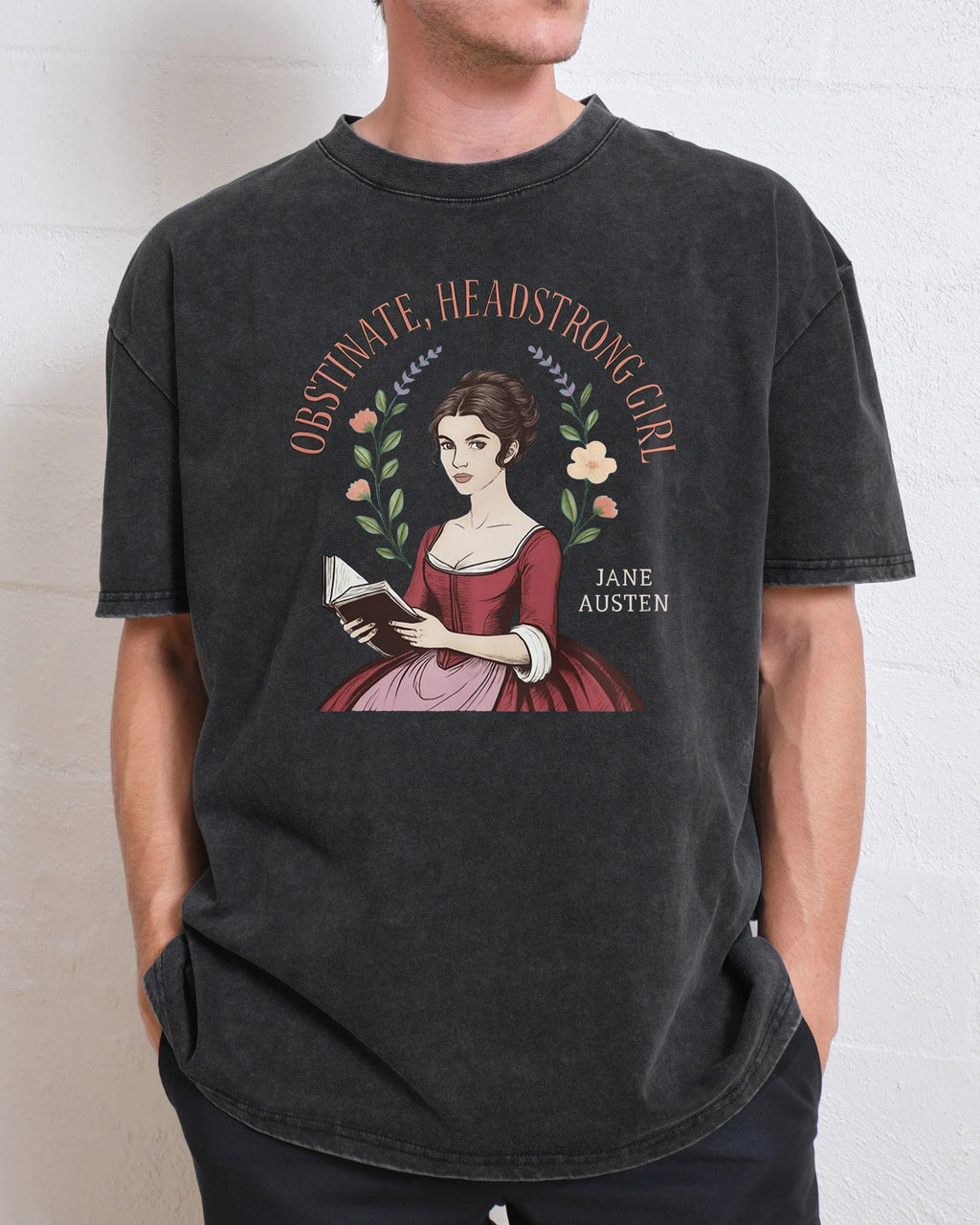 Obstinate Headstrong Girl Washed T-Shirt