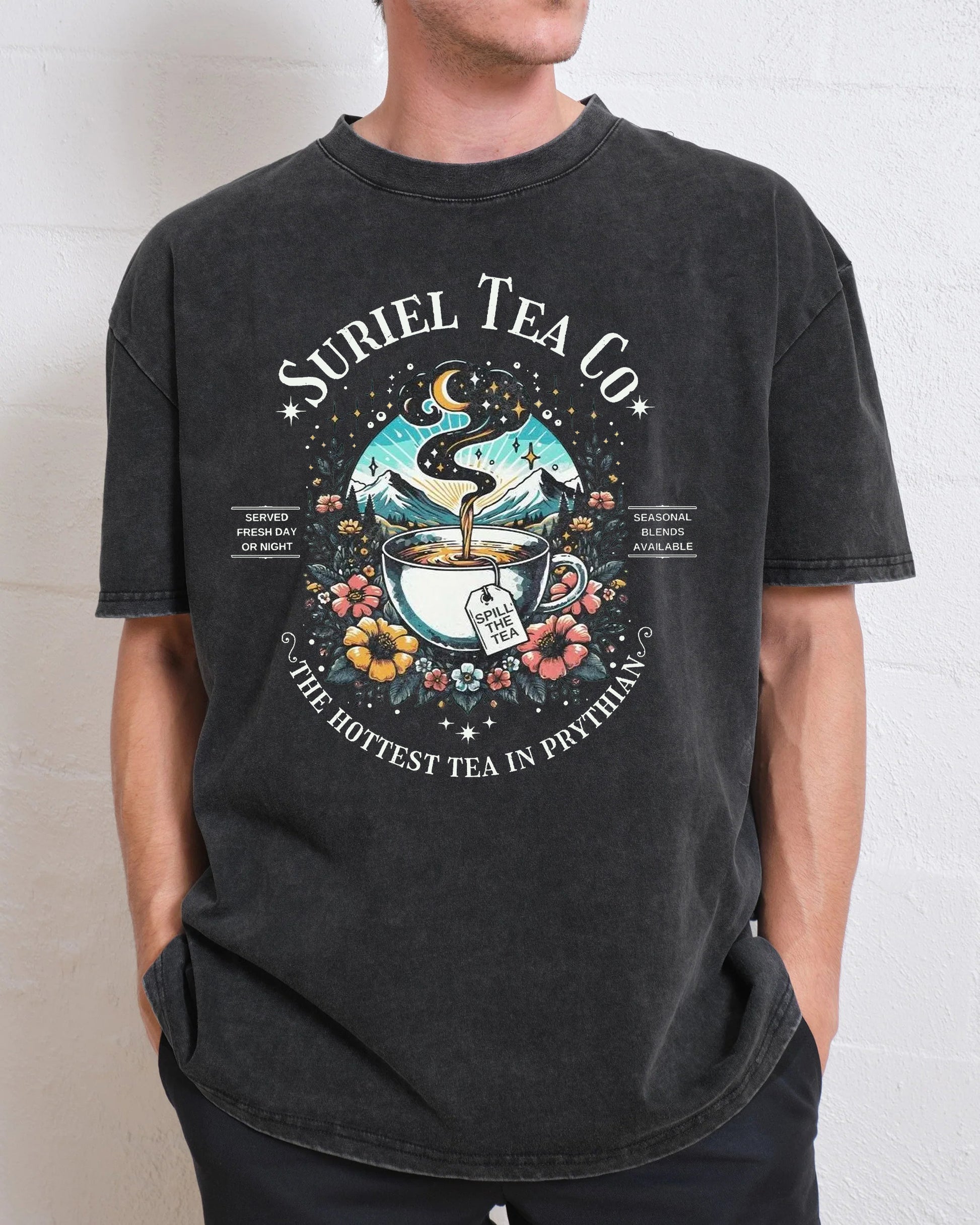 Suriel Tea Co Washed T-Shirt