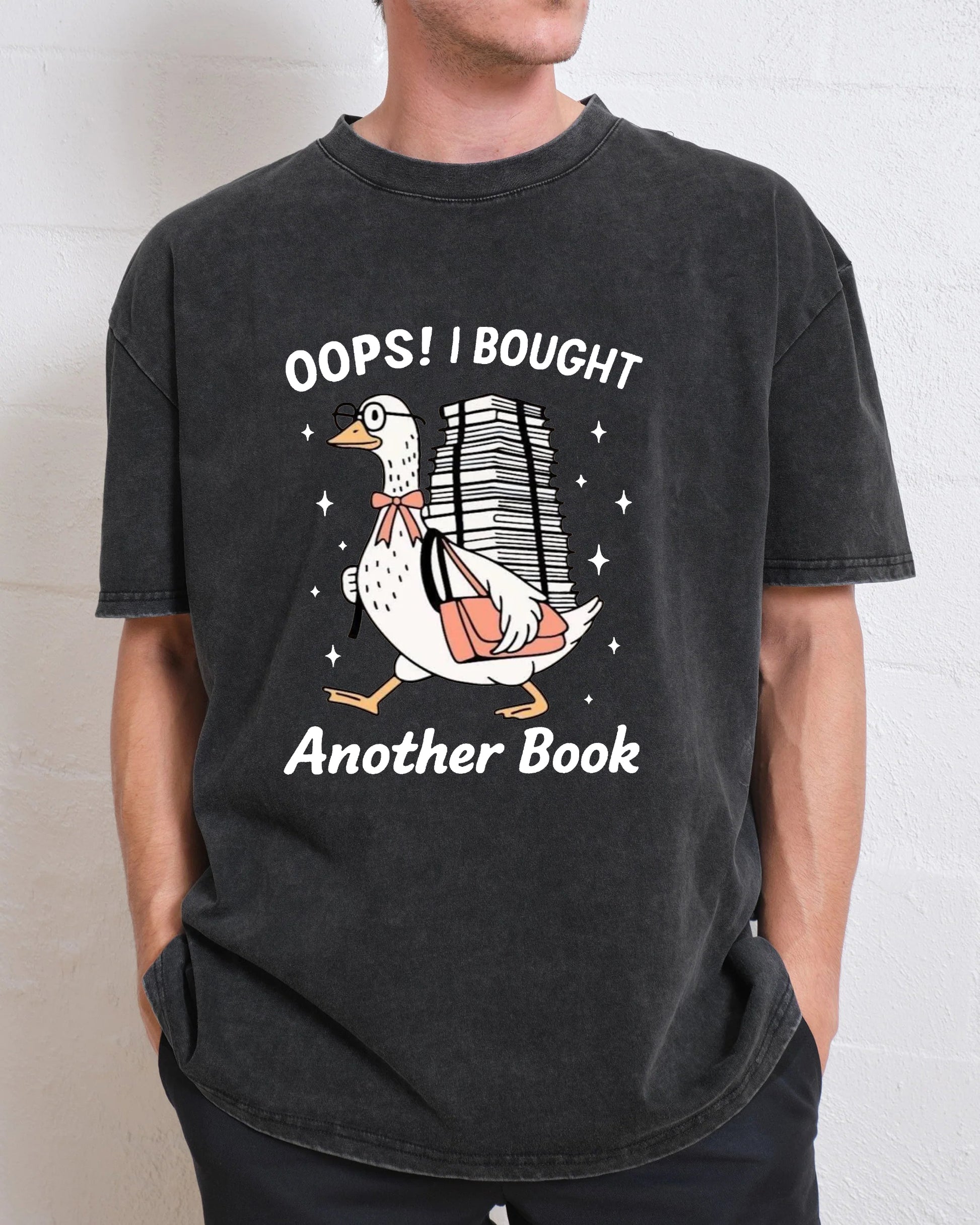 Silly Goose Book Club Washed T-Shirt