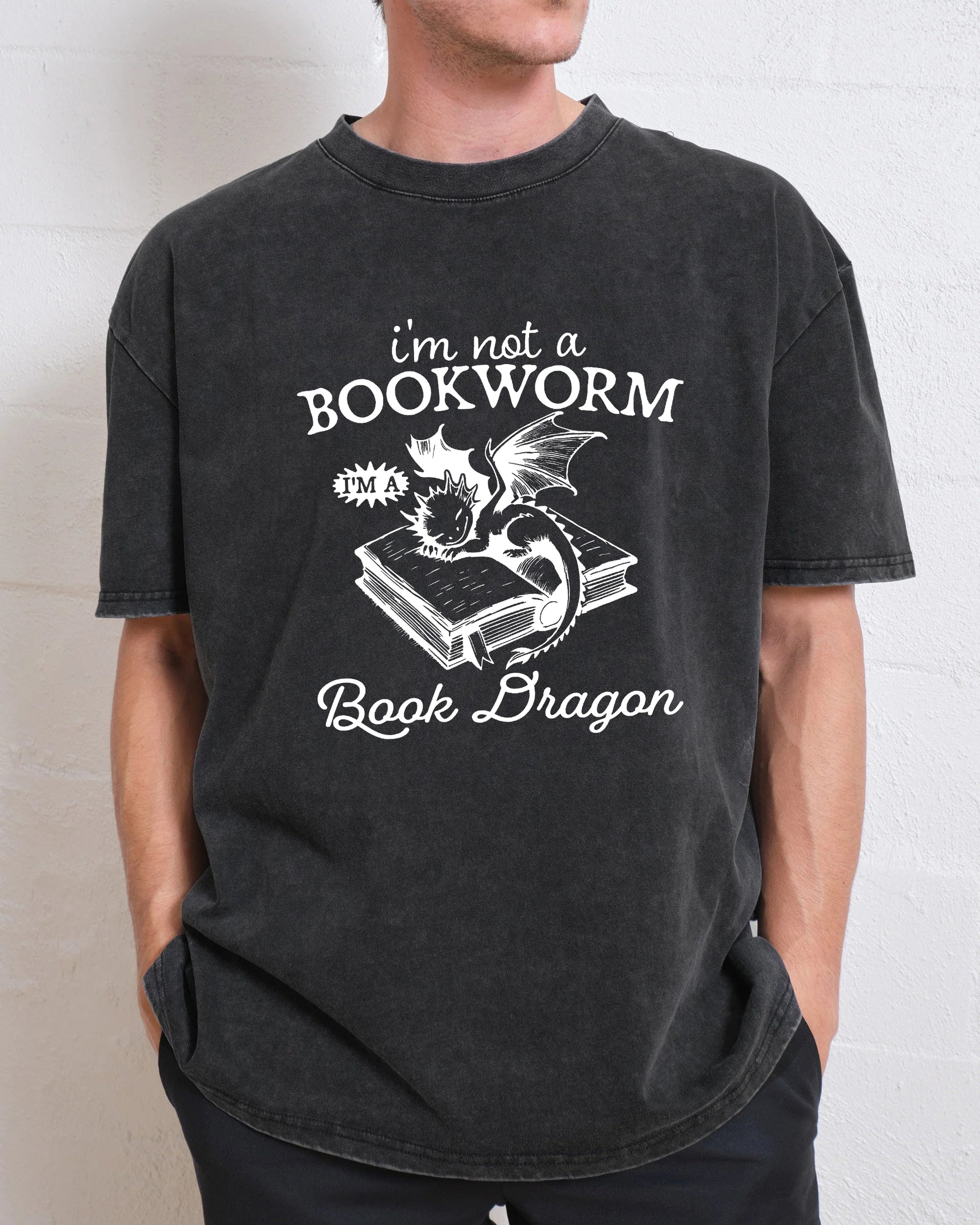 I'm Not A Bookworm I'm A Book Washed T-Shirt