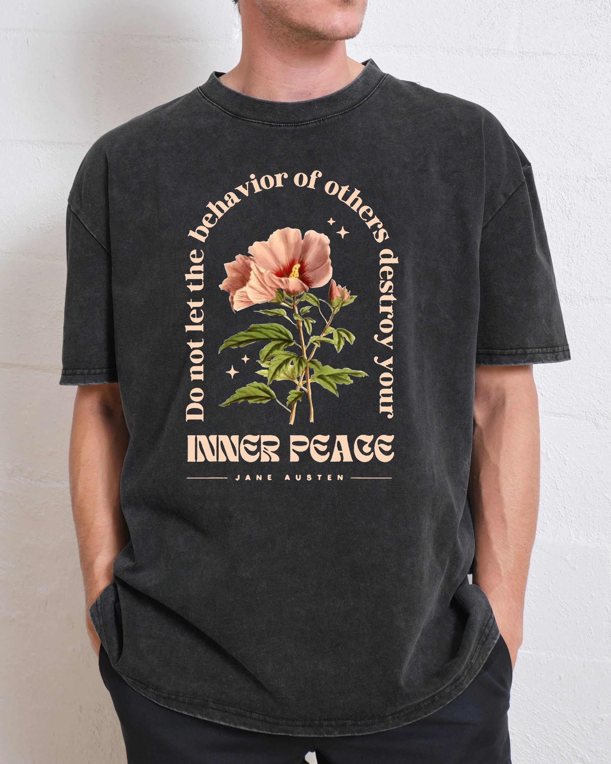 Jane Austen Sense and Sensibility Washed T-Shirt