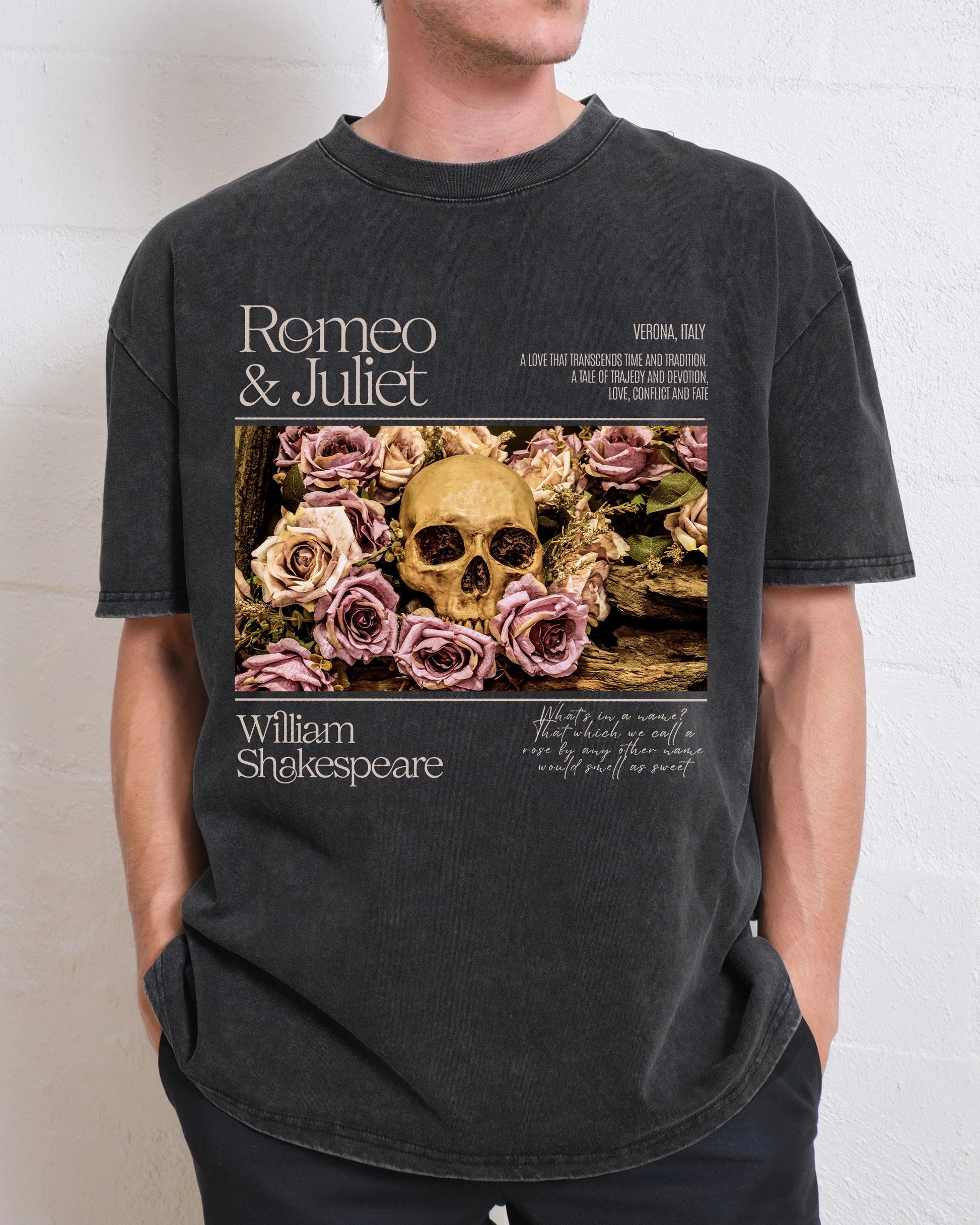Romeo And Juliet Washed T-Shirt