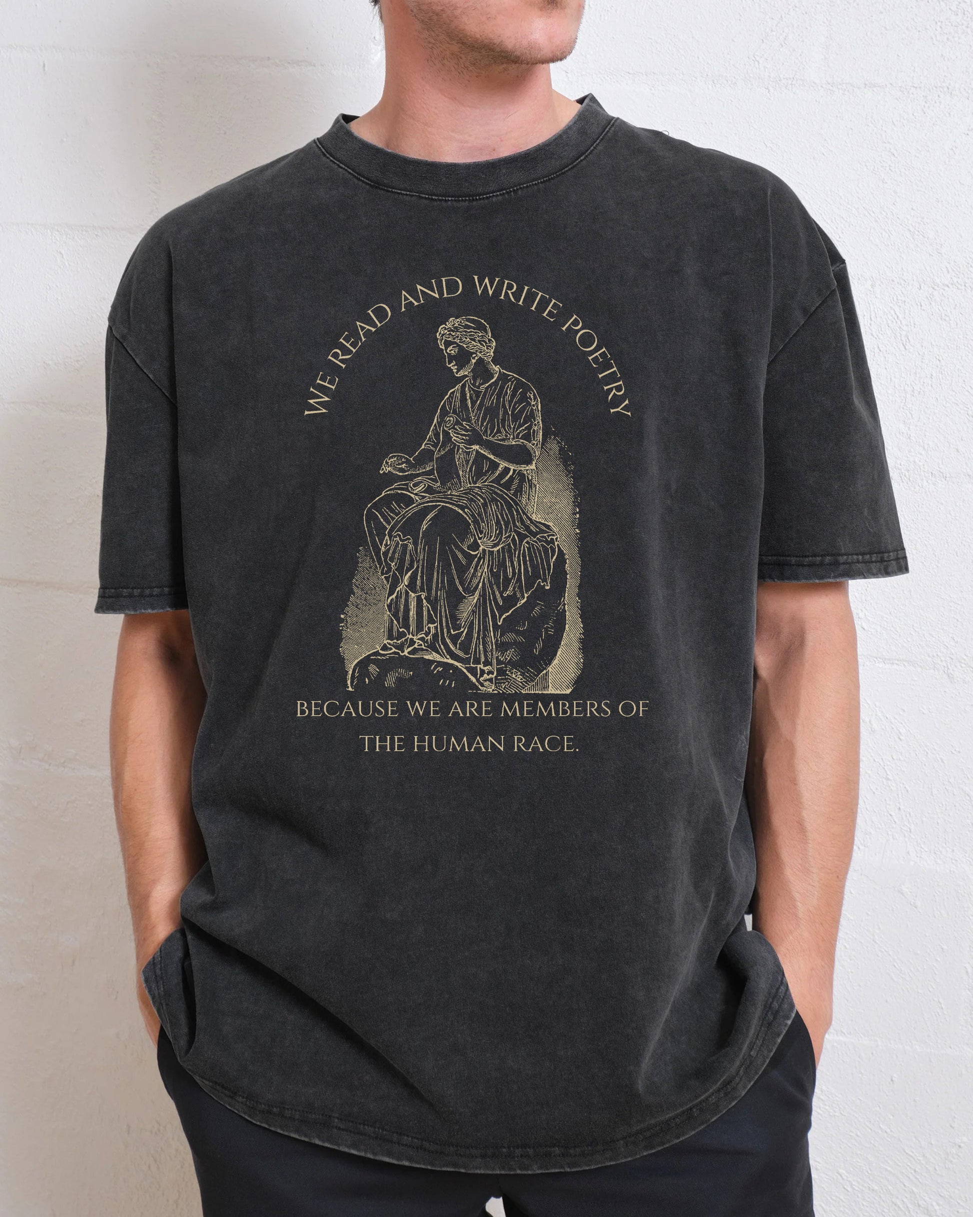 We Read And Write Poetry Washed T-Shirt