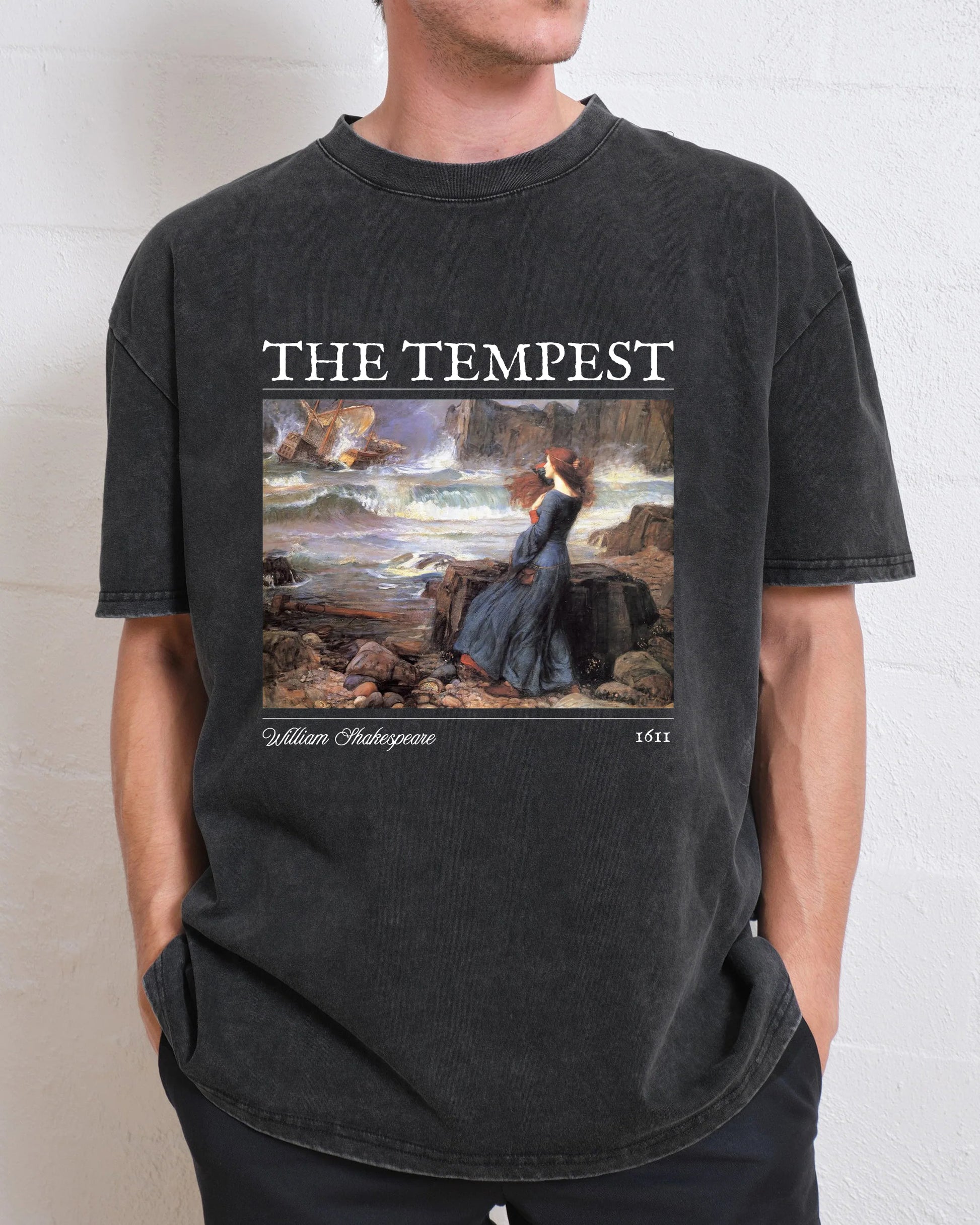 Shakespeare The Tempest Washed T-Shirt