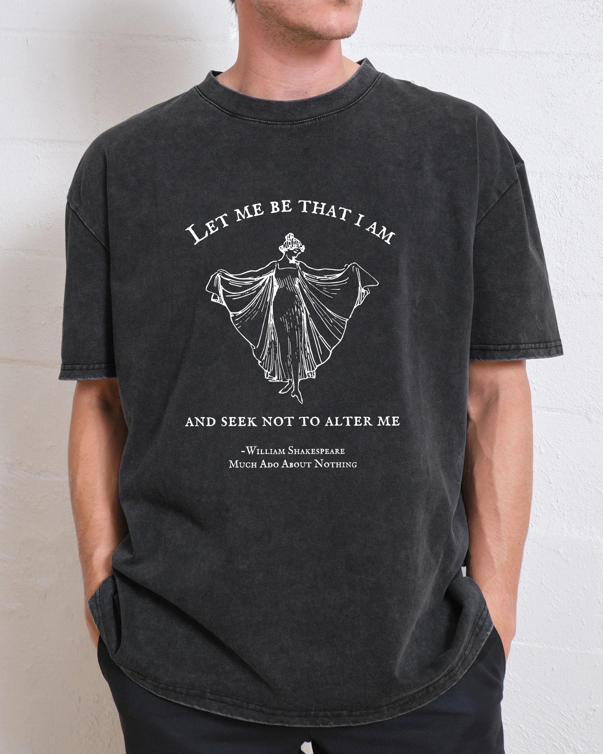 Shakespeare Much Ado About Nothing Washed T-Shirt