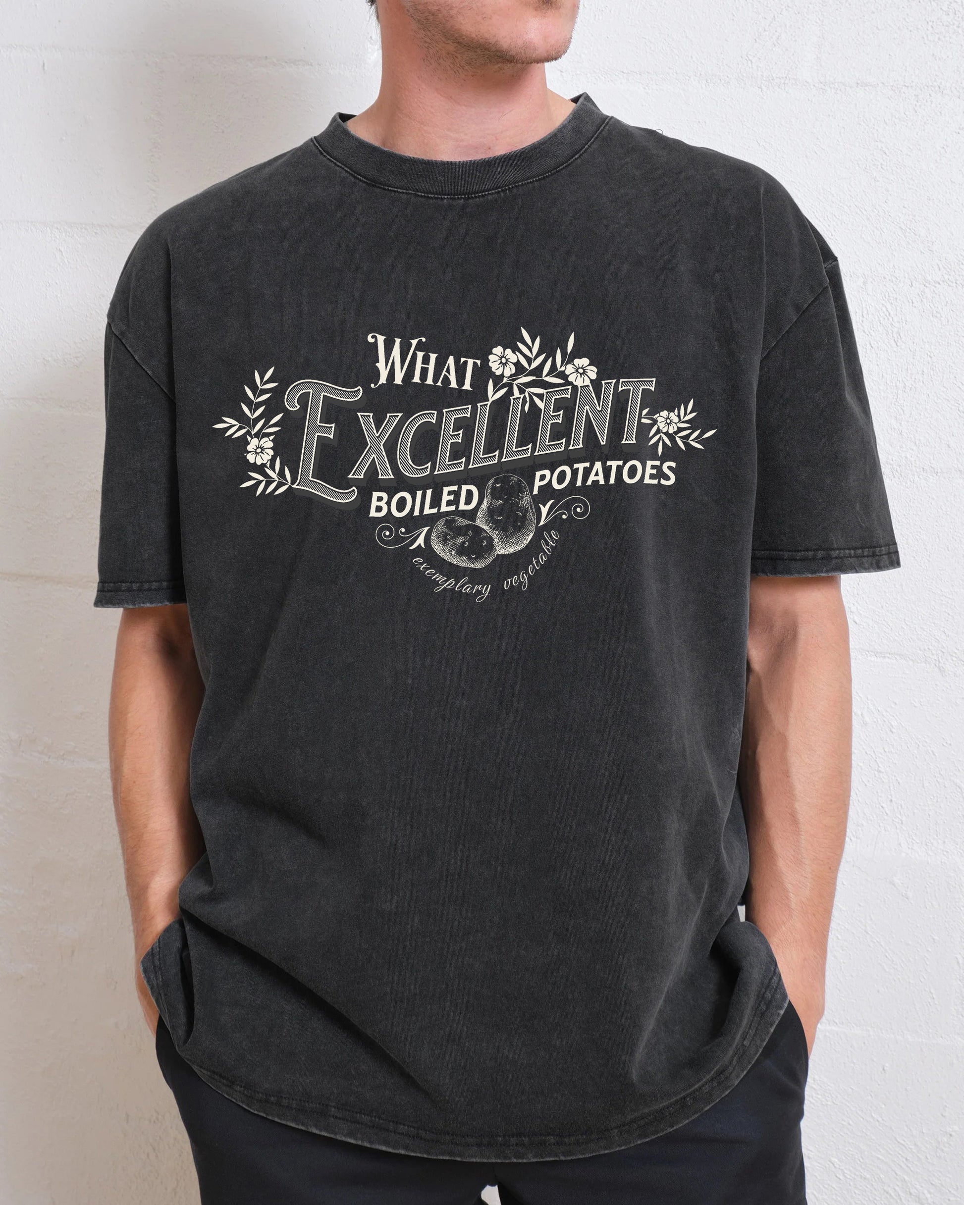 Excellent Boiled Potatoes Pride & Prejudice Washed T-Shirt