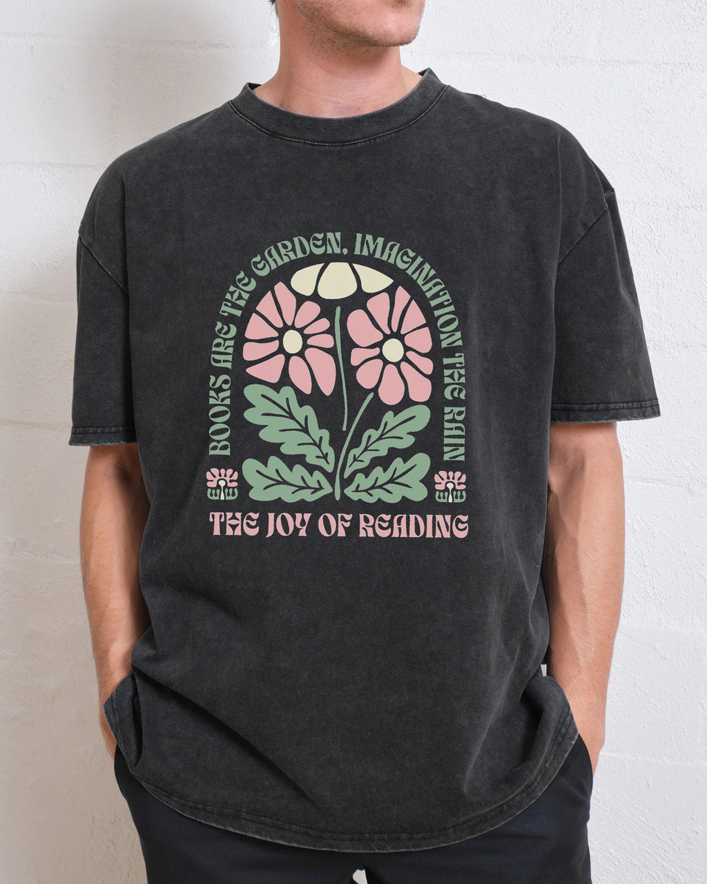 The Joy of Reading Washed T-Shirt
