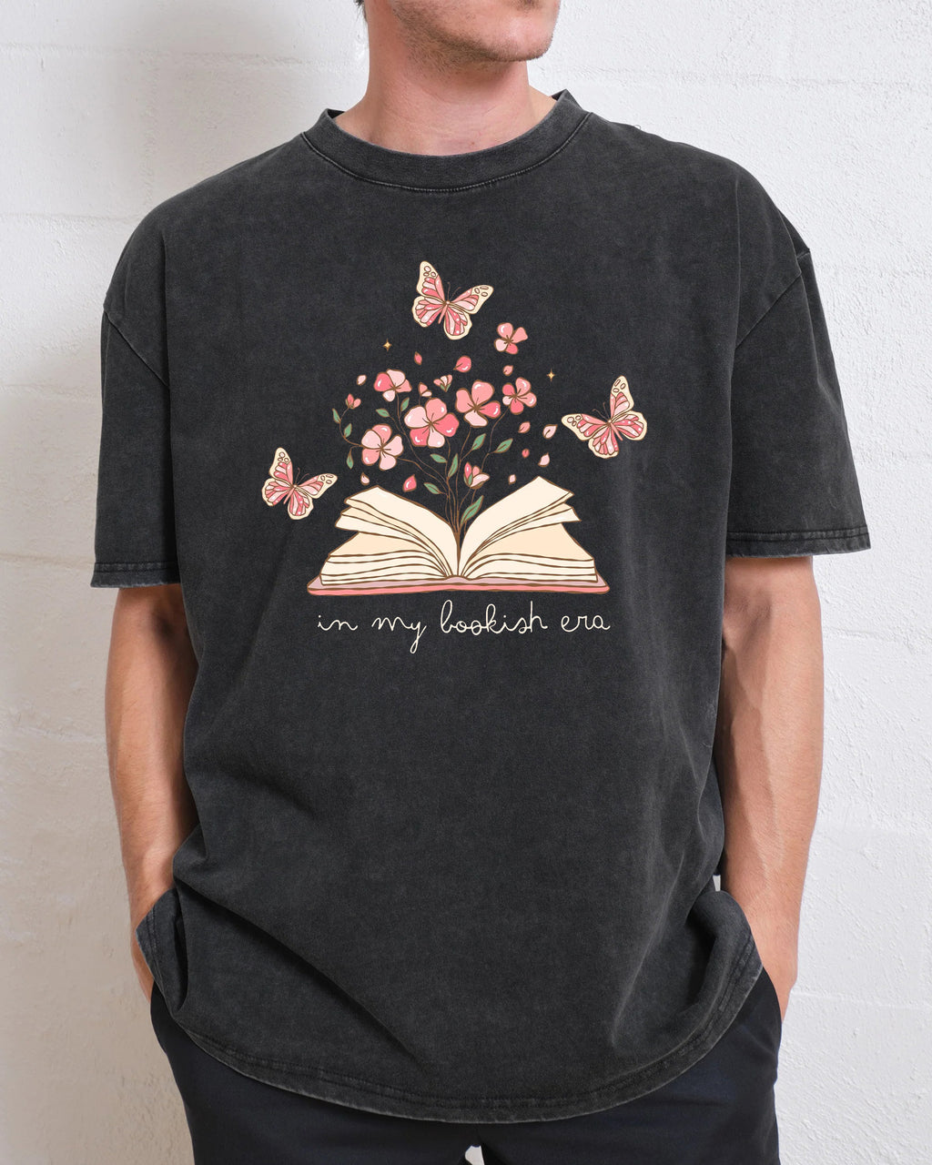 In My Bookish Era Washed T-Shirt