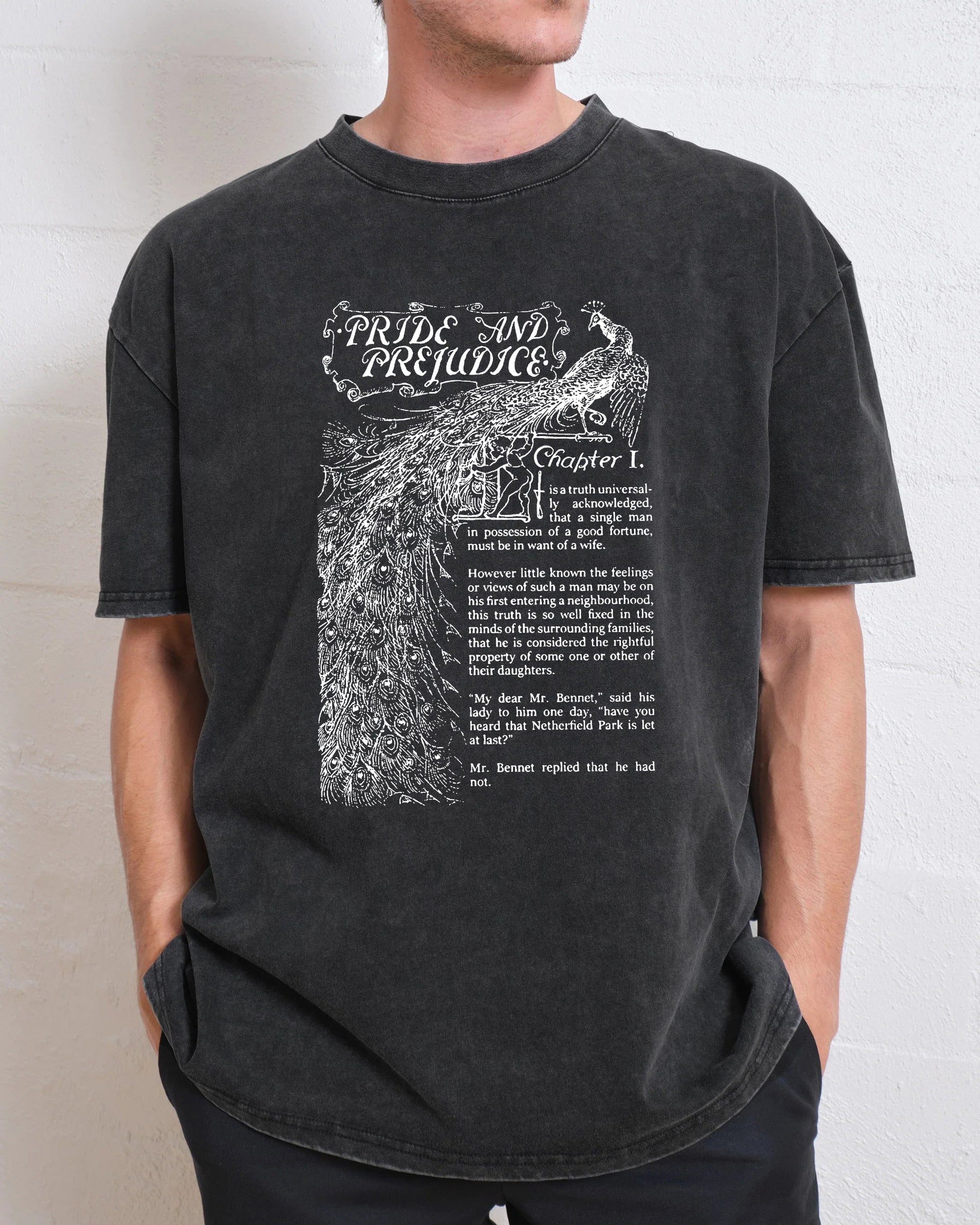 Pride And Prejudice Washed T-Shirt