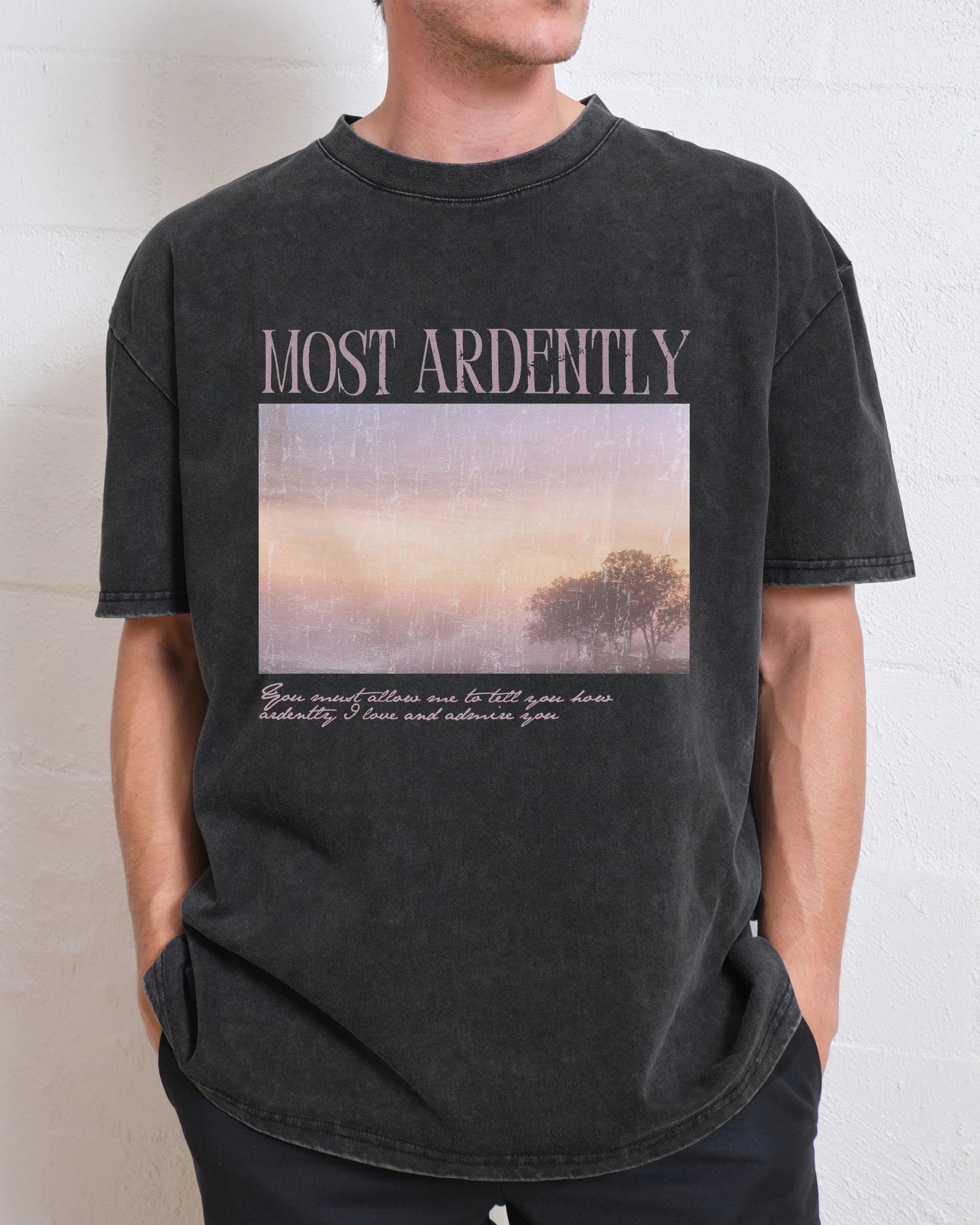 Pride & Prejudice Most Ardently Washed T-Shirt