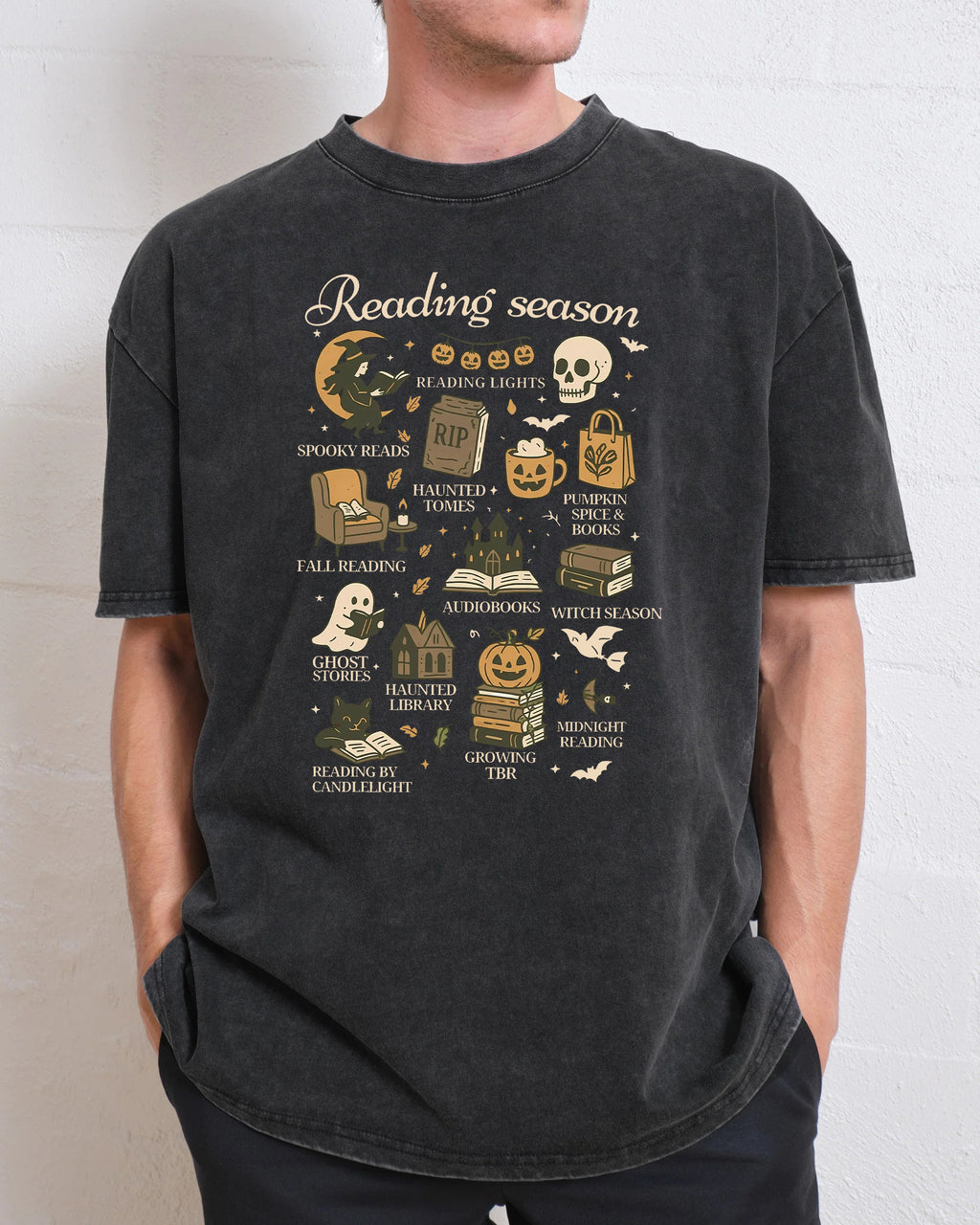 Reading Season Washed T-Shirt