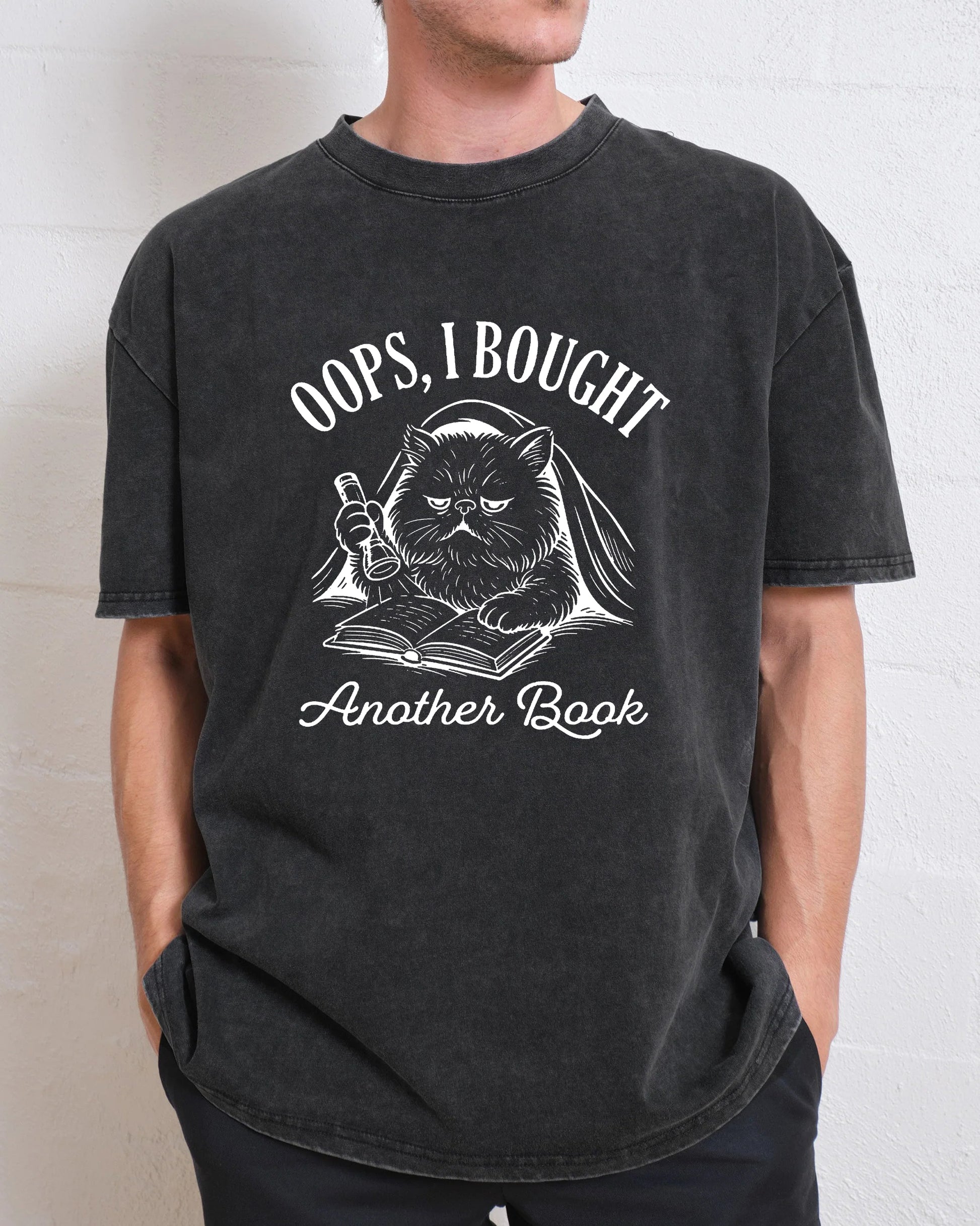 Oops I Bought Another Book Washed T-Shirt