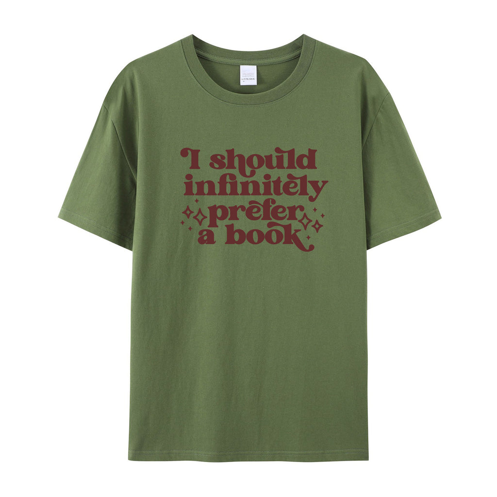Booklover Gift, Book Shirt, Bookish Gift Cotton T-shirt