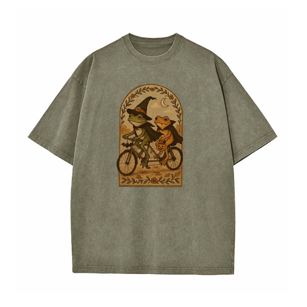 Retro Frog And Toad Comfort Colors T-Shirt