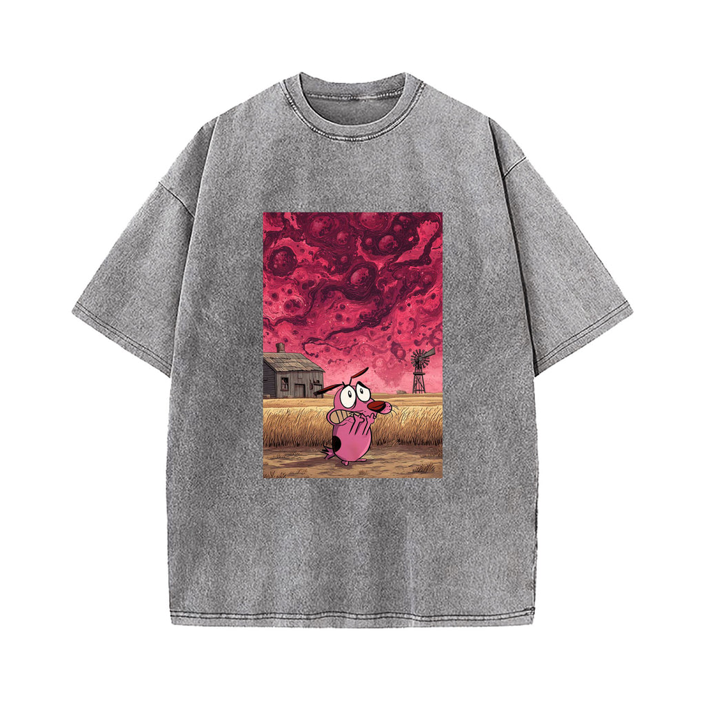 Courage the cowardly dog T-SHIRT