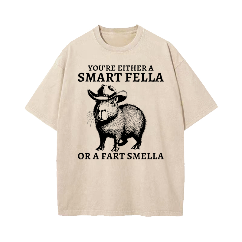 Vintage 90s Funny Capybara T-shirt