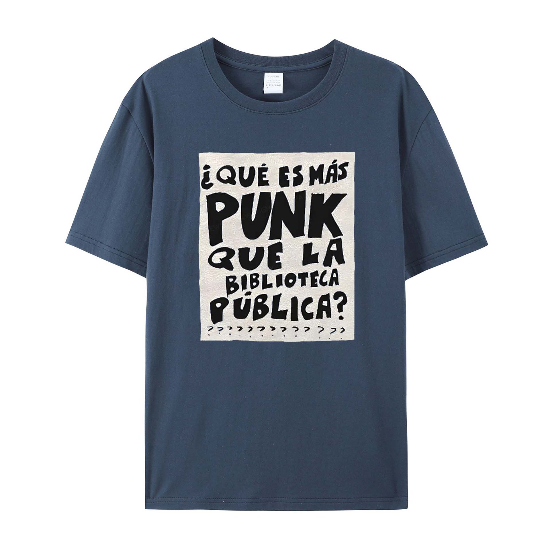 What's More Punk Than The Public Library cotton T-shirt